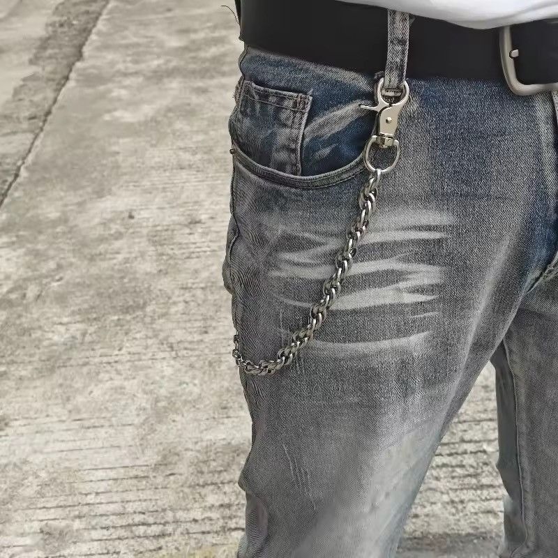 Jewelry Stainless Steel Wallet Chain – 67cm Size ONE SIZE - 4 Thumbnail