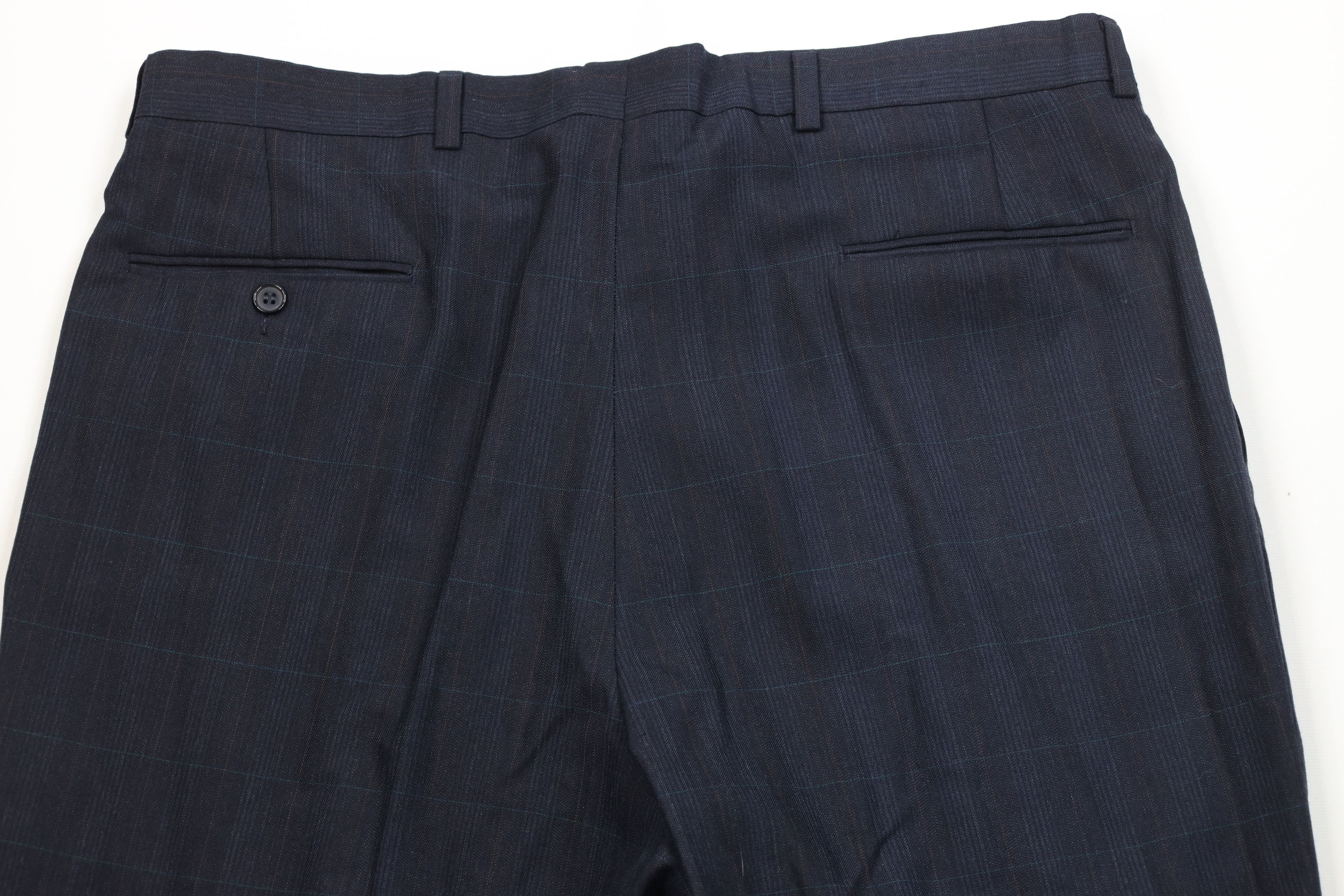 Vintage Vintage 70s Streetwear Wide Leg Chino Pants Plaid USA Size US 36 / EU 52 - 11 Thumbnail