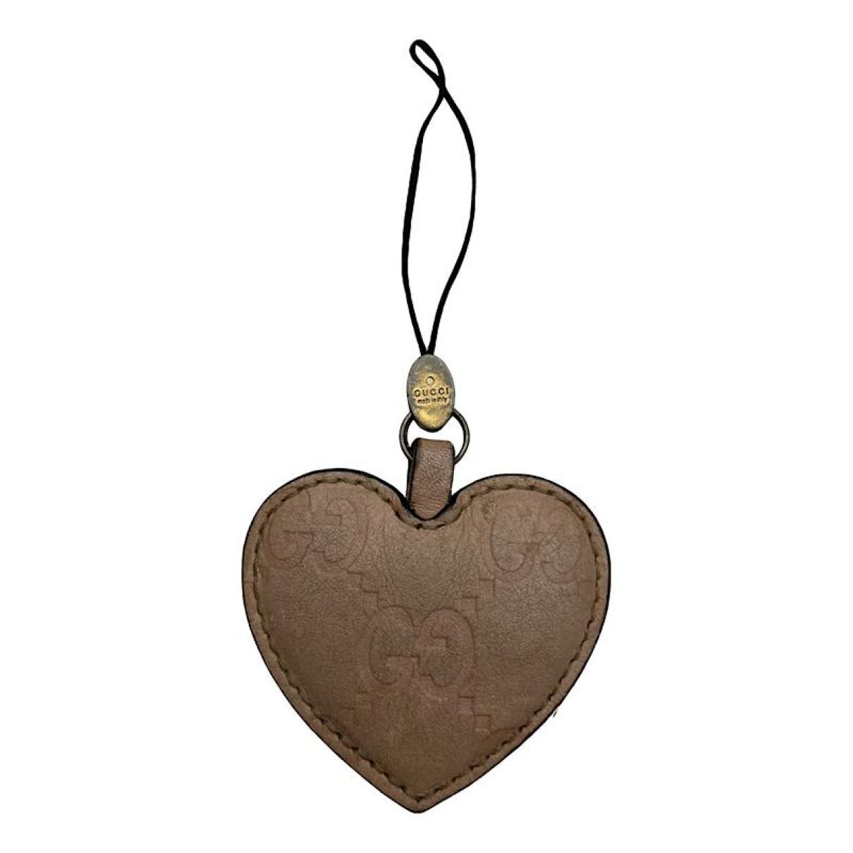 Gucci Gold Leather Pendant Size ONE SIZE - 1 Thumbnail