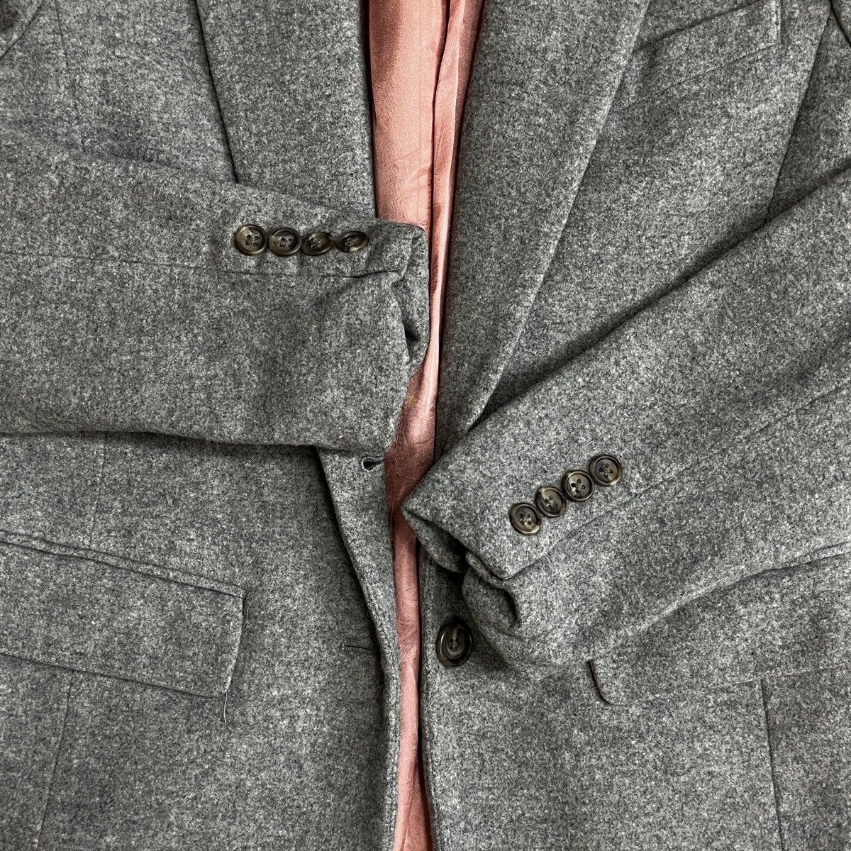 Ralph Lauren × Vintage Vintage Ralph Lauren Slim Blazer Jacket Coat Size US S / EU 44-46 / 1 - 14 Thumbnail