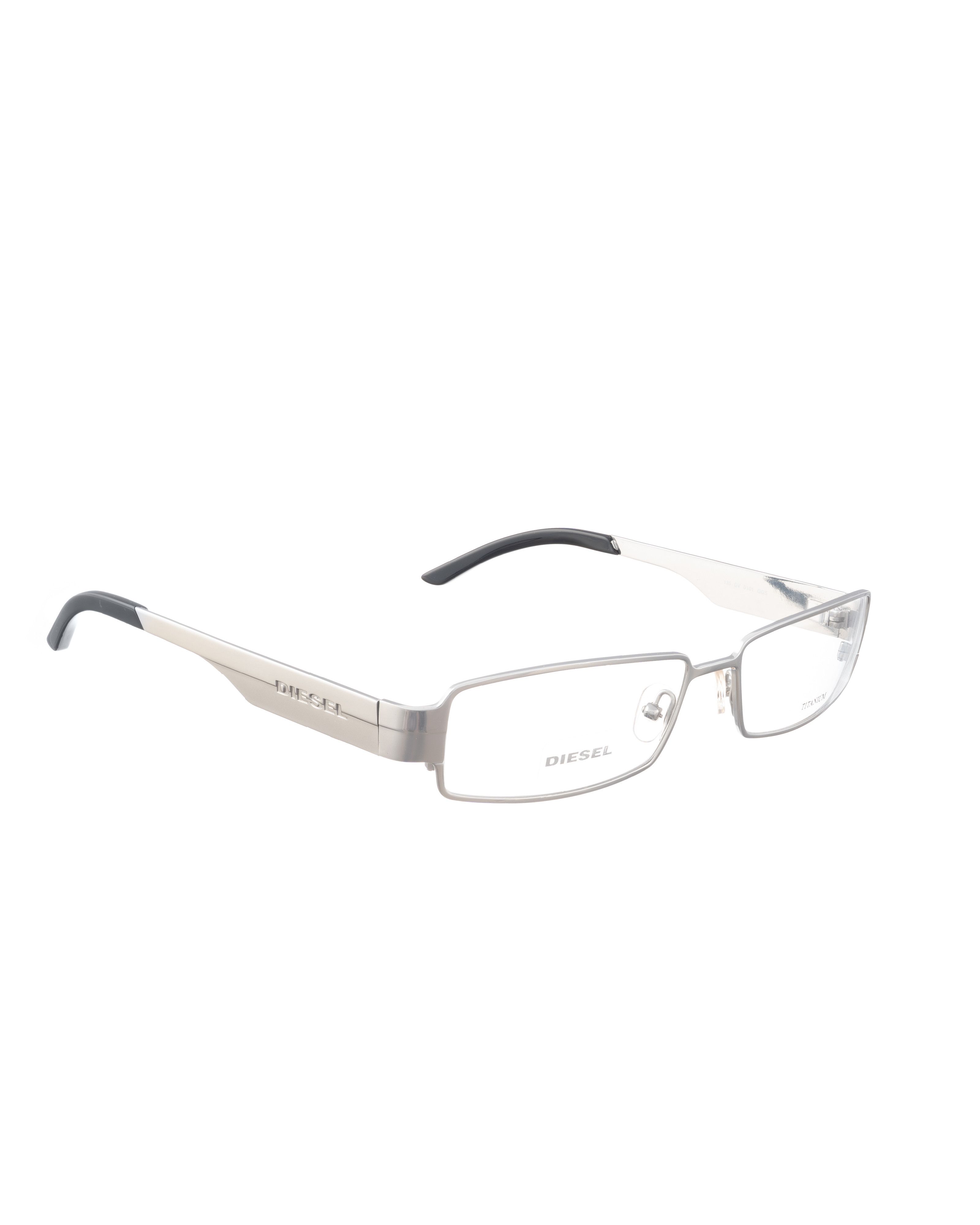 Diesel Diesel 00s Silver Chrome and Matte Glasses Size ONE SIZE - 1 Thumbnail
