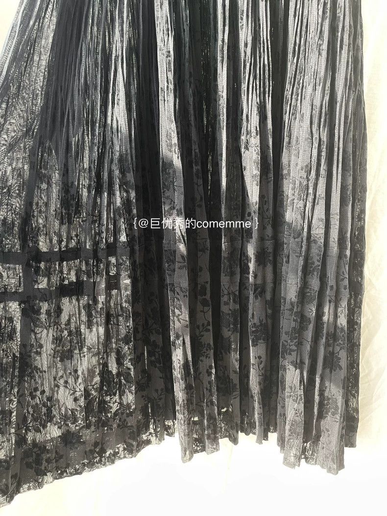 Comme des Garcons Comme Des Garcons Velvet rose halter pleated skirt dress Size S / US 4 / IT 40 - 4 Thumbnail