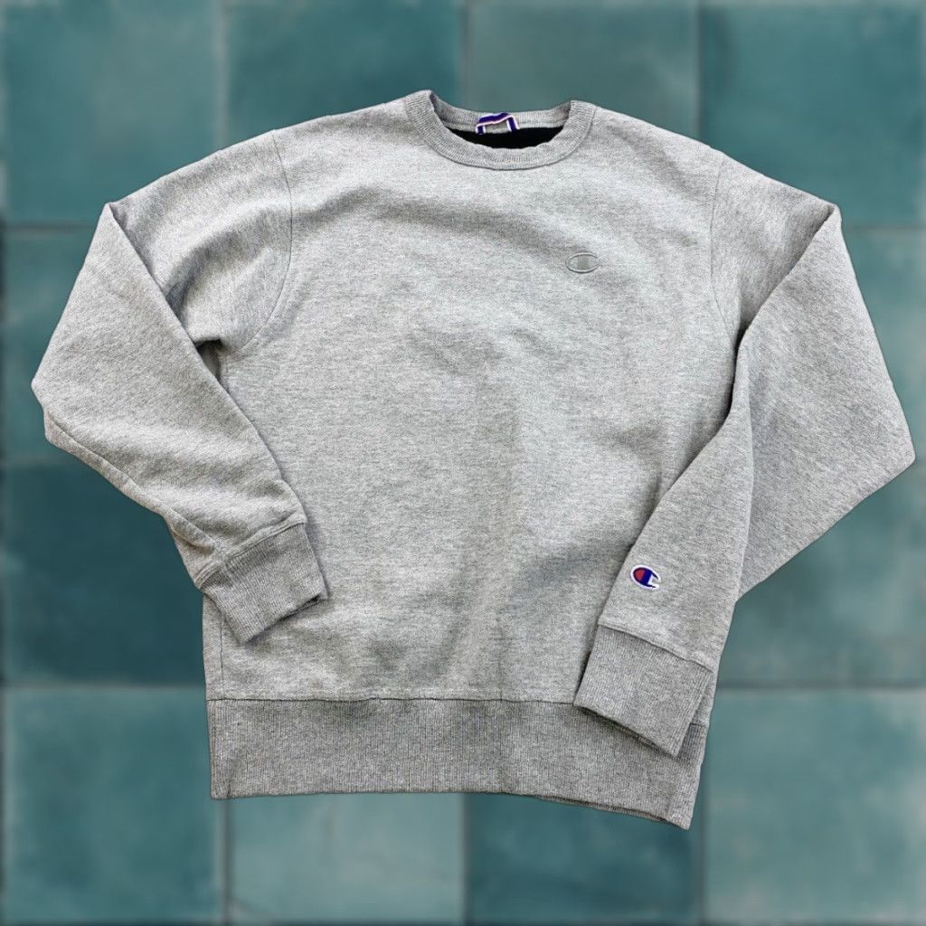 Champion Champion Sweatshirt Mens Small Gray Crew Neck Pullover Size US S / EU 44-46 / 1 - 1 Thumbnail