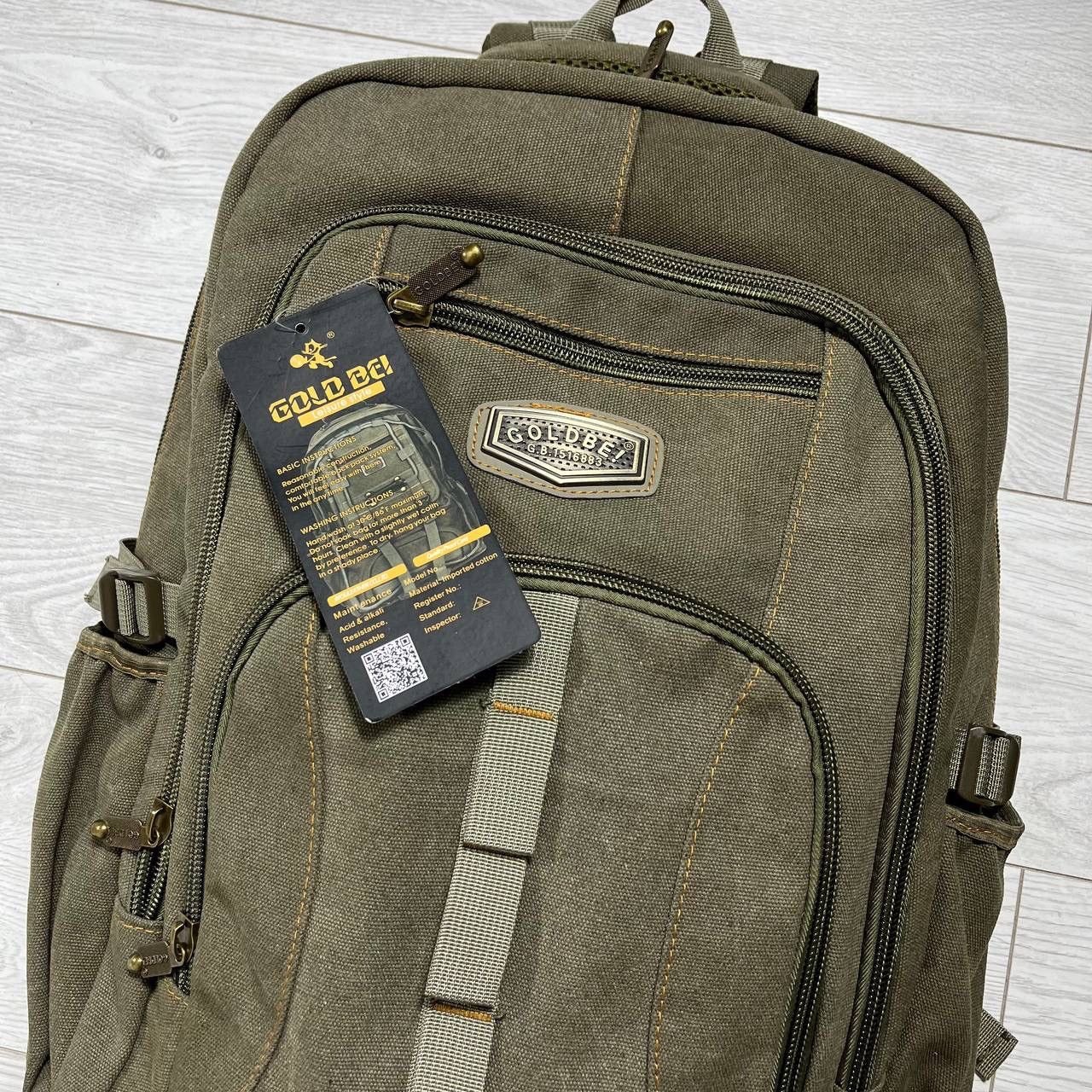 Other Gold Be Multi Pocket Military sling backpack Size ONE SIZE - 4 Thumbnail