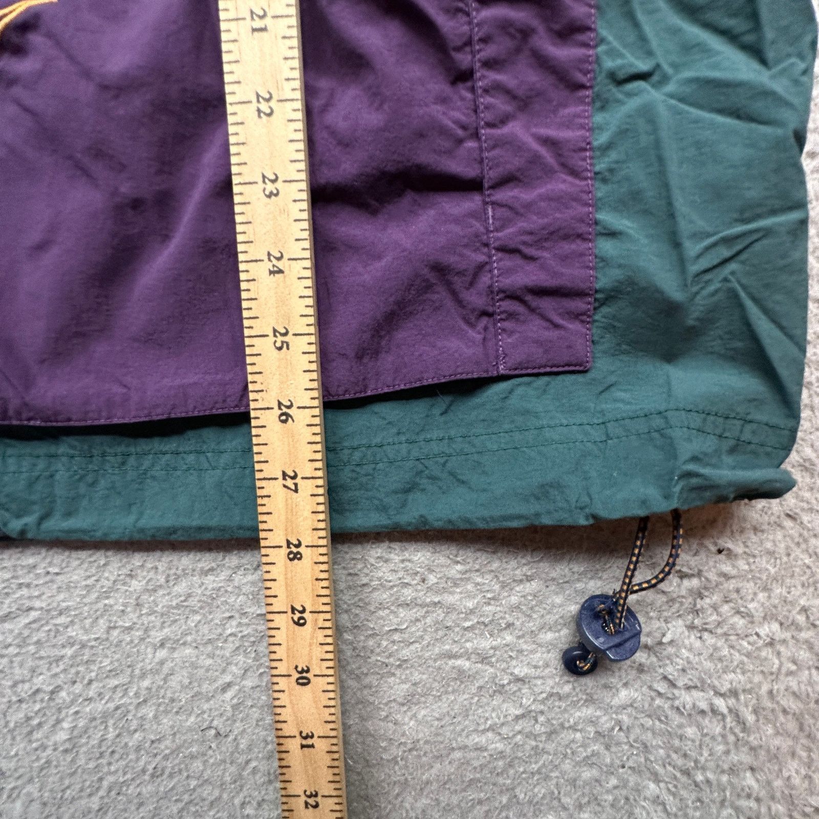 Nike VTG Nike Purple Colorblock Anorak Jacket Medium 23x28 Size US M / EU 48-50 / 2 - 5 Thumbnail
