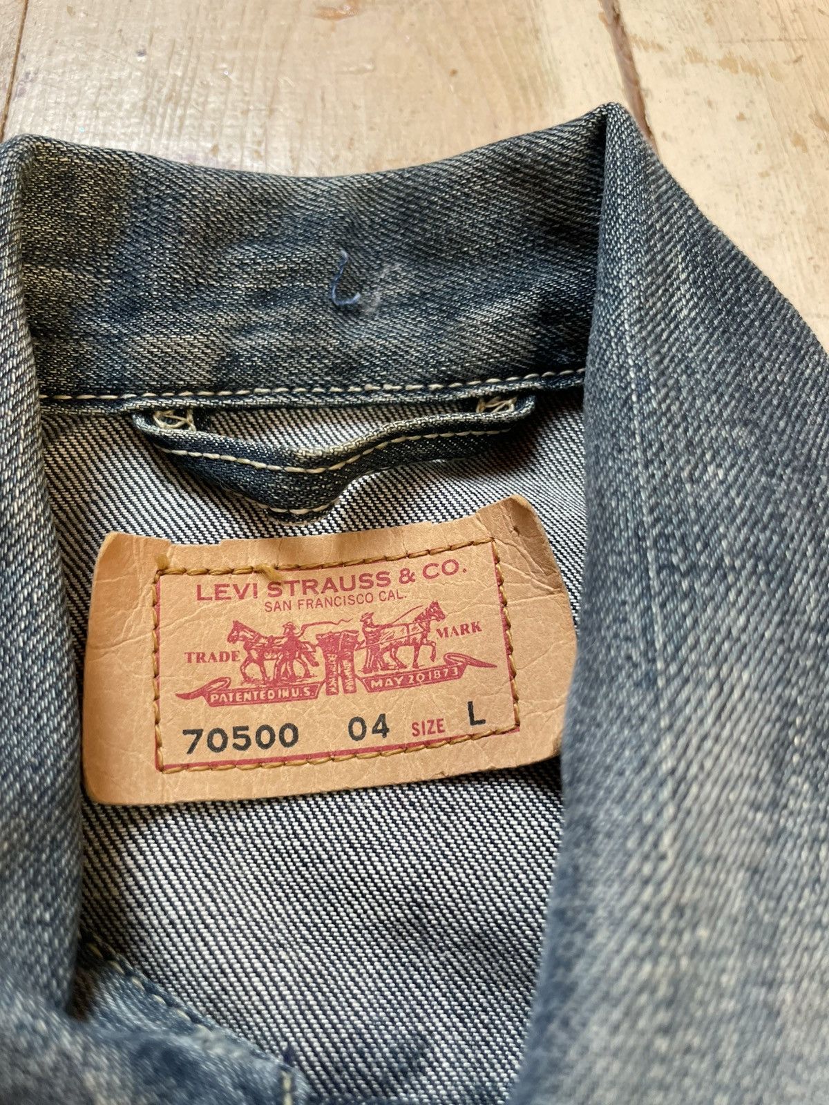 Levi's Vintage ‘05 Rare Levi’s Denim Jacket Size US L / EU 52-54 / 3 - 8 Thumbnail