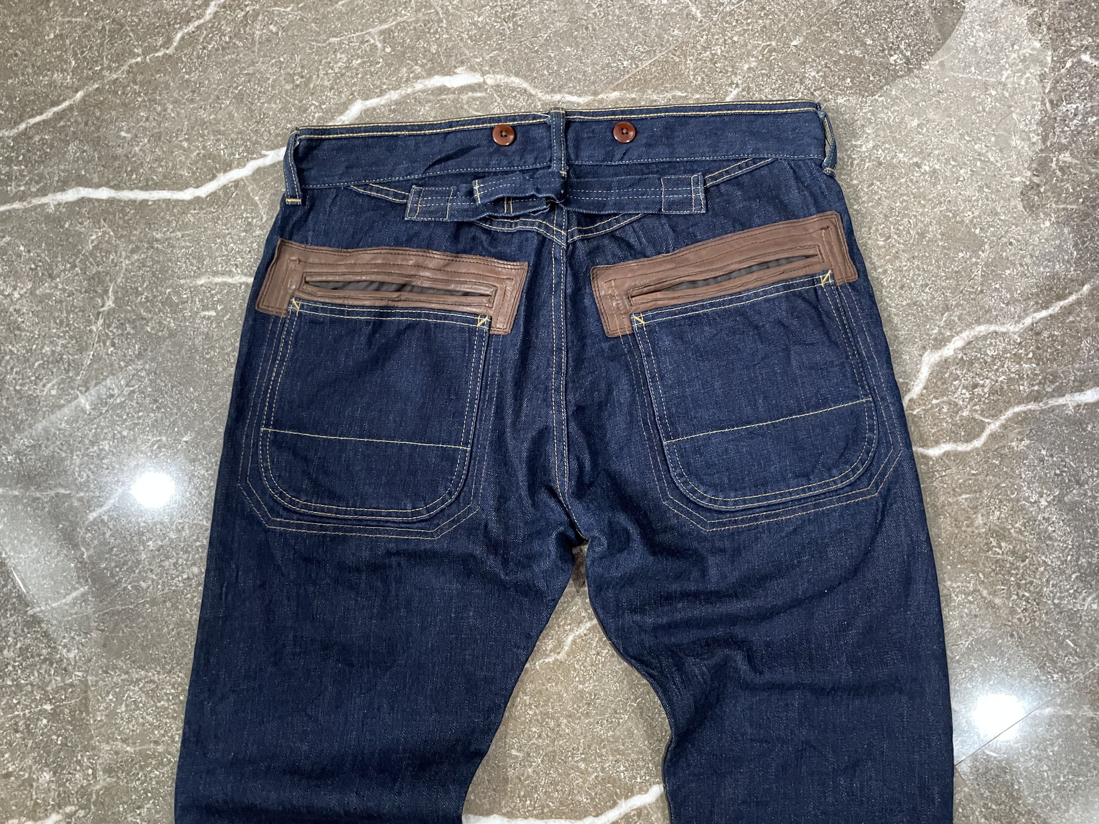 Junya Watanabe CDG JUNYA WATANABE MAN DOUBLE KNEE DENIM - AD2009 Size US 34 / EU 50 - 11 Thumbnail