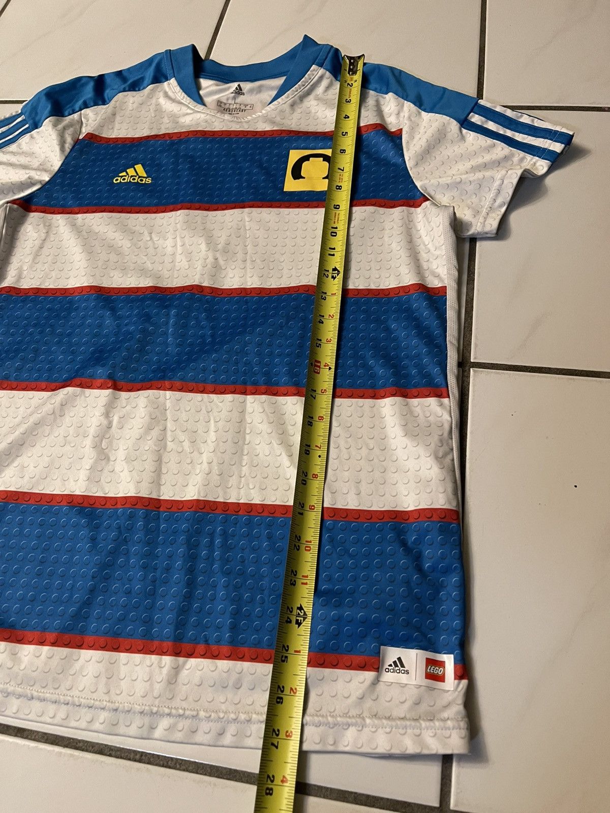 Adidas × LEGO Adidas Lego Men's Tiro Home Jersey Football Shirt Large Size US L / EU 52-54 / 3 - 5 Thumbnail