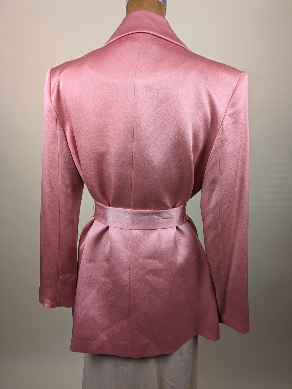 Other alice and olivia pink satin bow jacket Size M / US 6-8 / IT 42-44 - 4 Thumbnail