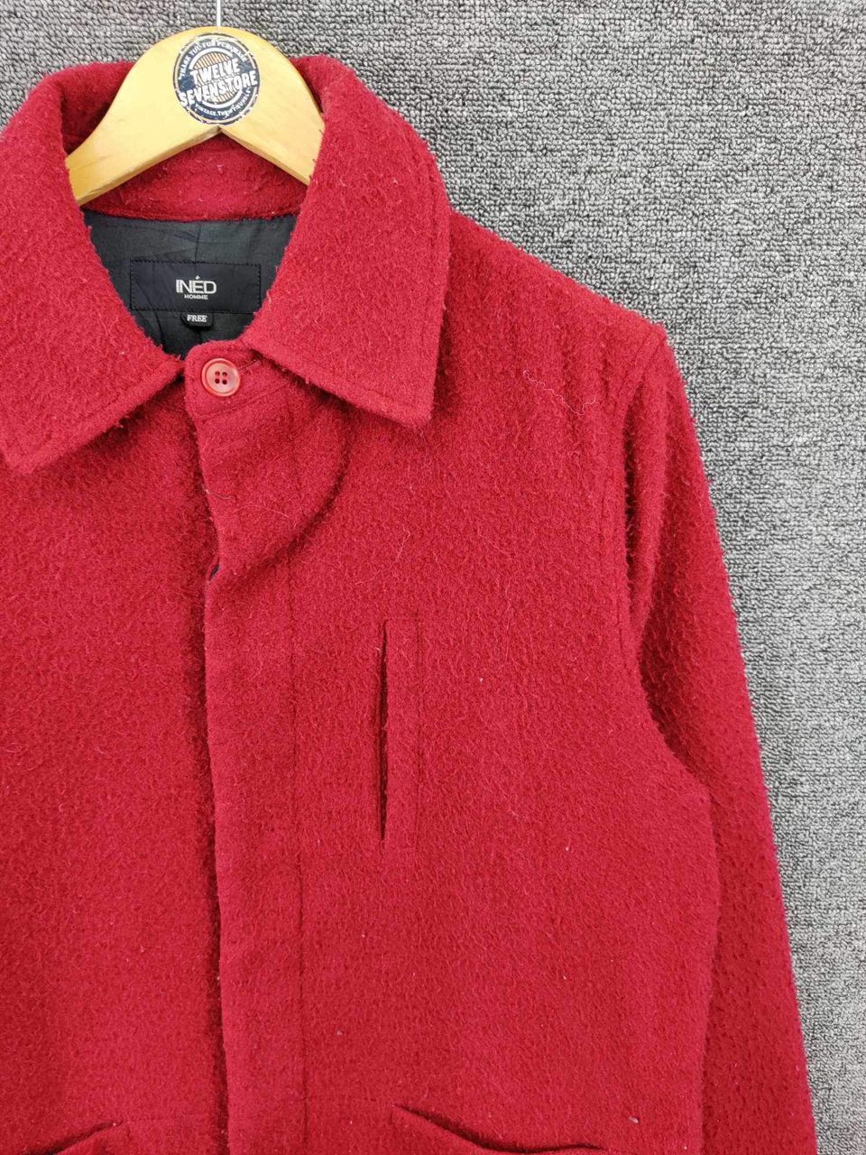 Yohji Yamamoto Vintage Ined Homme Japan Yohji Yamamoto Soft Wool Long Coat Size US M / EU 48-50 / 2 - 6 Thumbnail