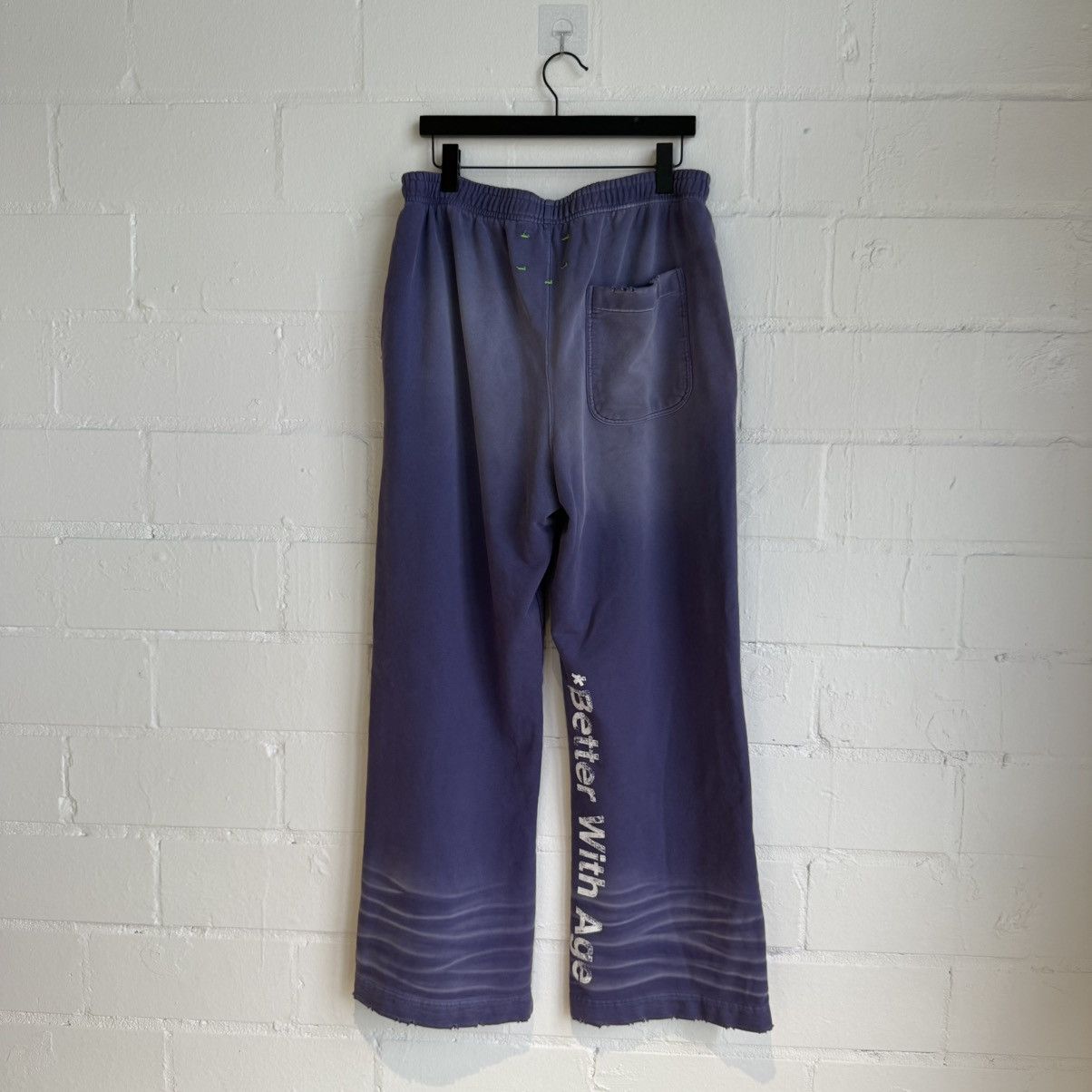 Better With Age Better With Age Purple Sweatpants Size US 35 - 3 Thumbnail