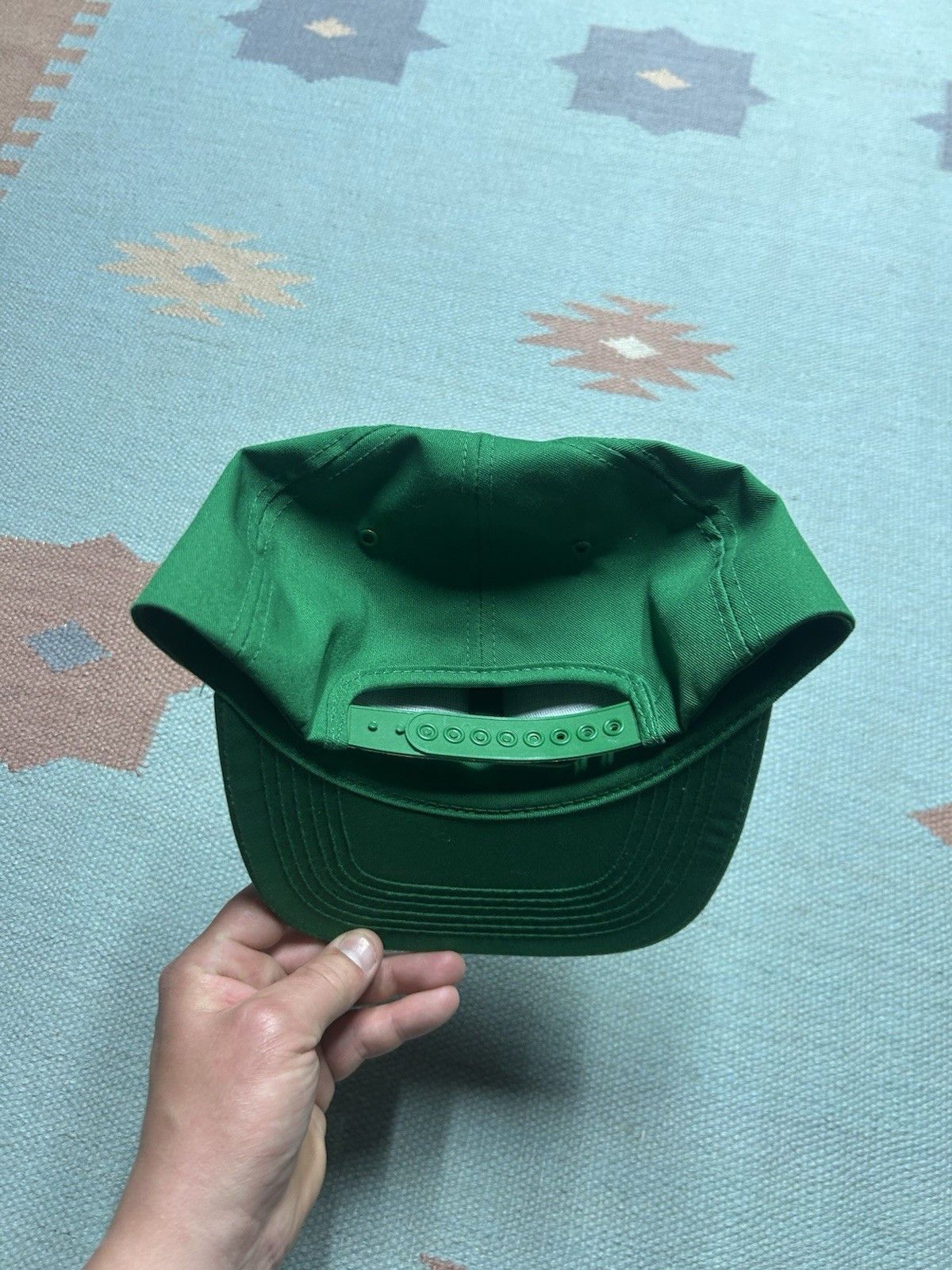 Vintage Vtg k products hat John Deere Michigan patch made USA farm Size ONE SIZE - 4 Thumbnail