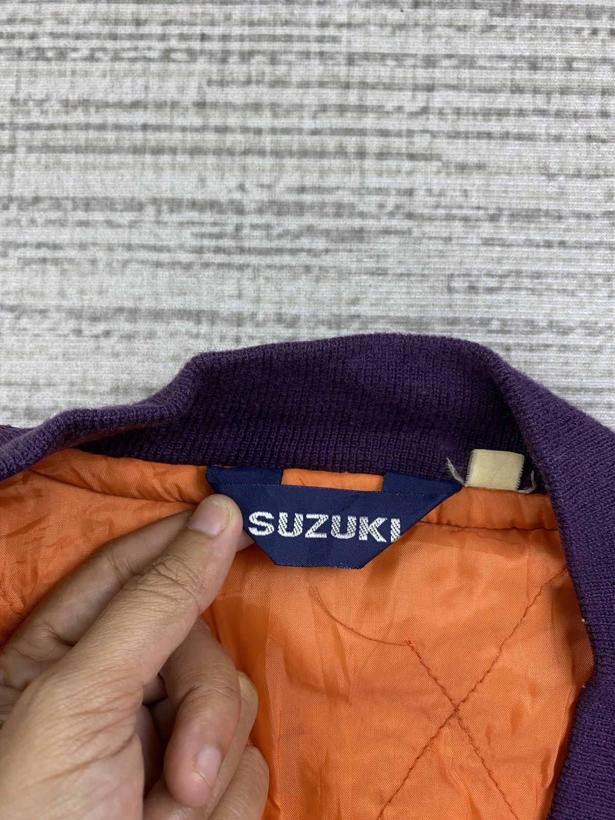 Vintage Vintage 80s Suzuki Impulse Embroidery Bombers Jacket Size US XL / EU 56 / 4 - 10 Thumbnail