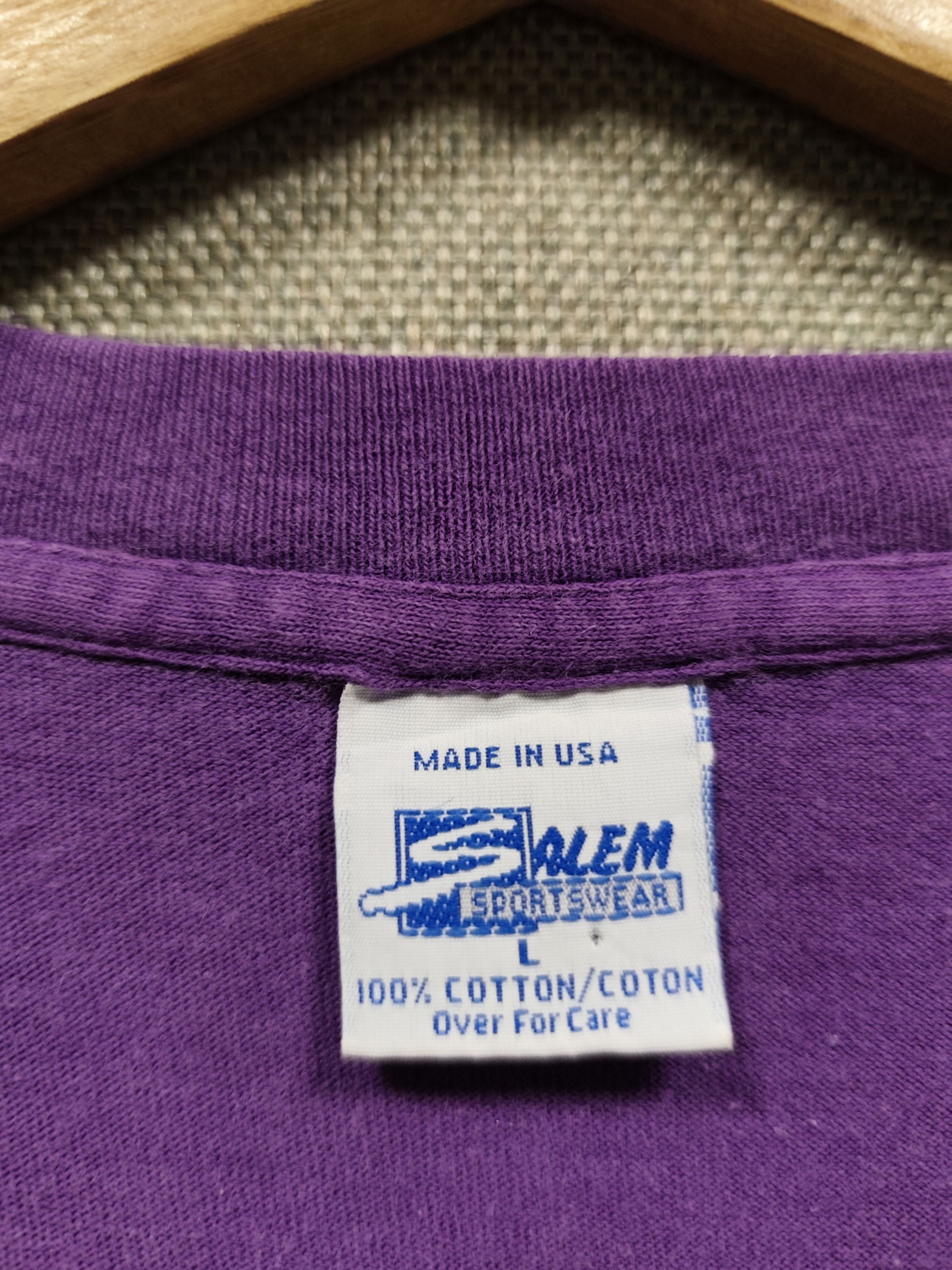 Salem Sportswear vintage 90s t shirt nba phoenix suns made in usa Size US L / EU 52-54 / 3 - 5 Thumbnail