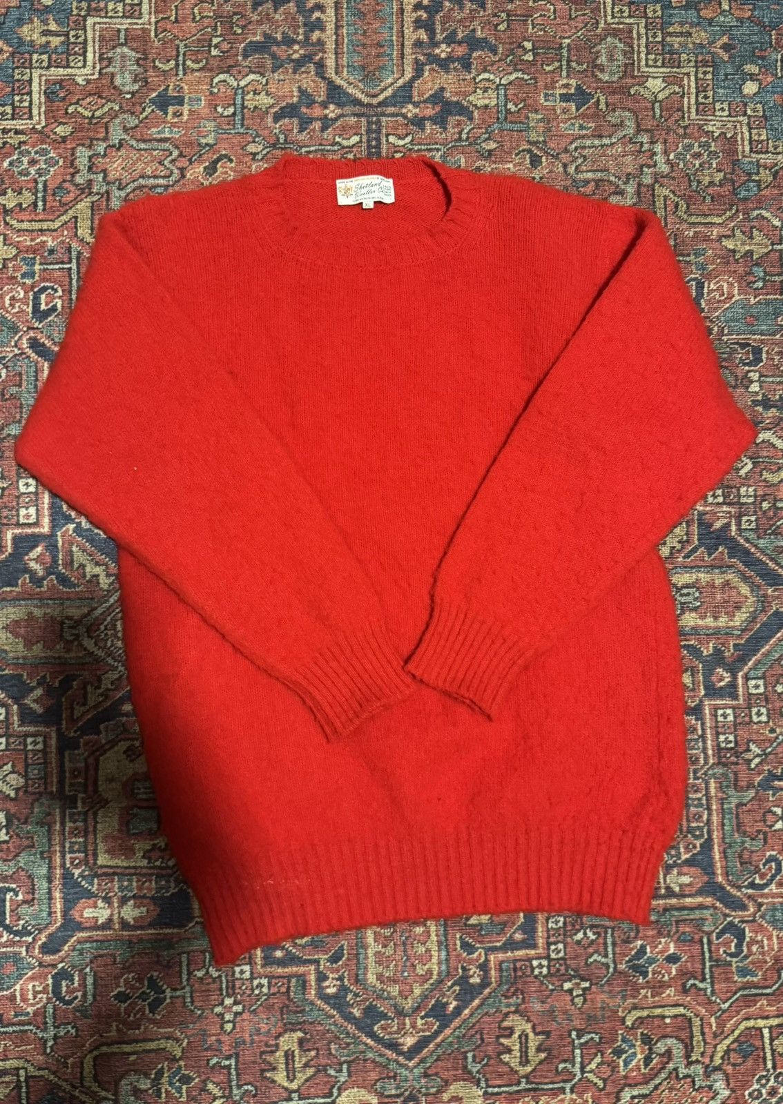 Vintage Shetland Woolen Co. Sweater Size US XL / EU 56 / 4 - 1 Thumbnail