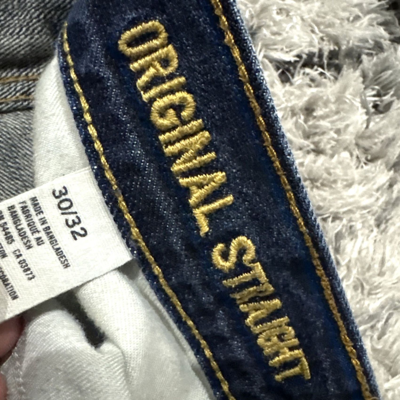 American Eagle Outfitters American Eagle Jeans Men’s 30x32 Blue Denim Straight Casual Fit Y2K HTF Size US 30 / EU 46 - 6 Thumbnail