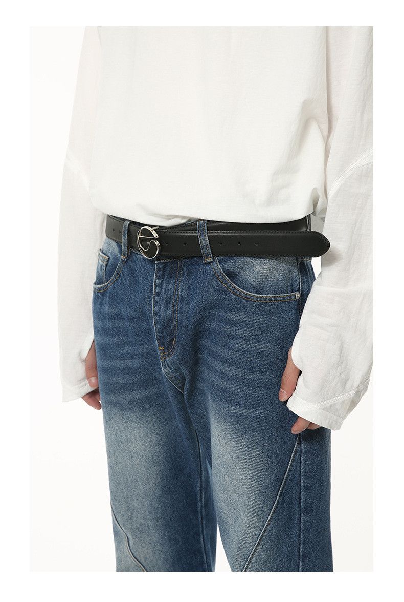 Japanese Brand × Jean Japanese retro slim-fit straight-leg flared jeans Size US 32 / EU 48 - 5 Thumbnail