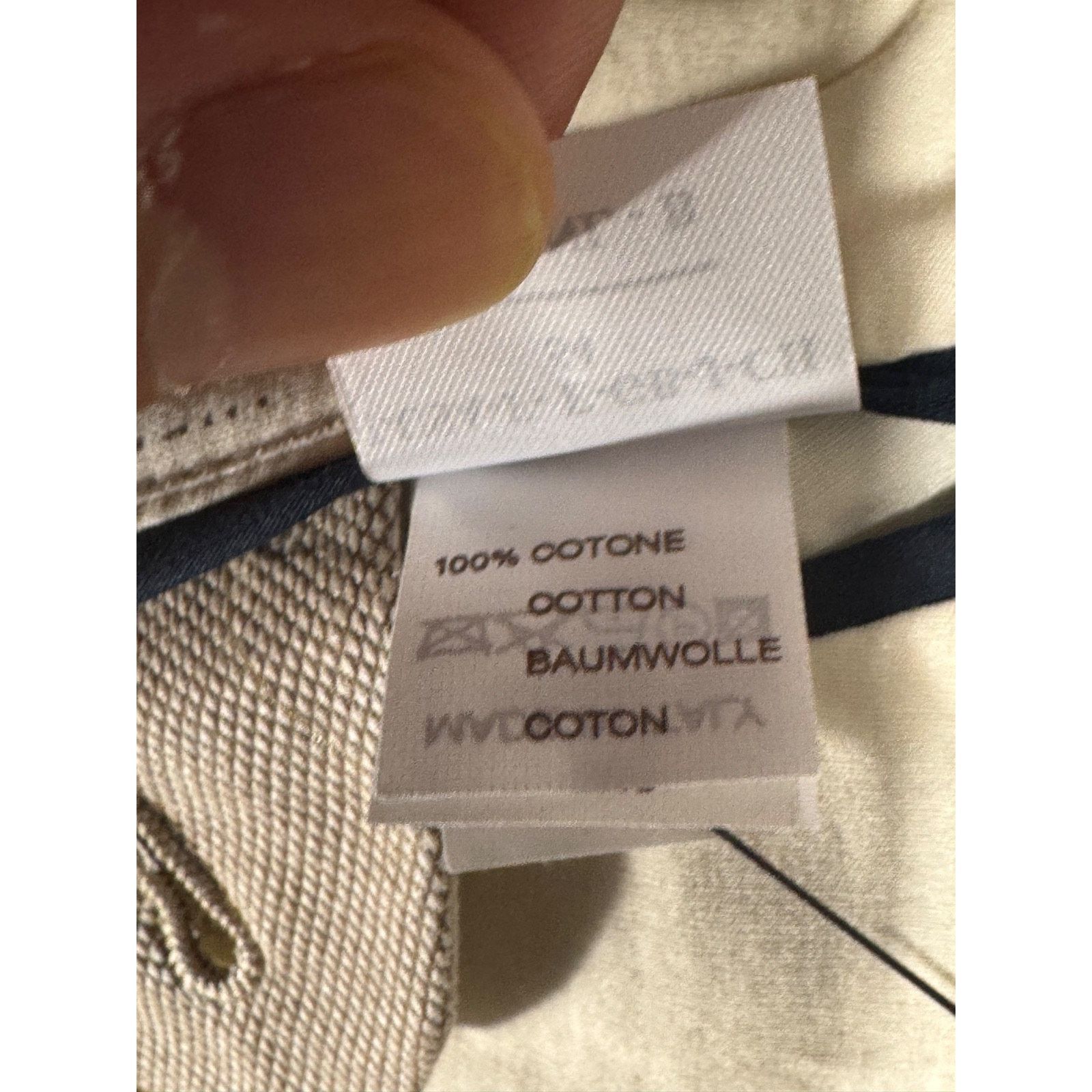 Brunello Cucinelli Brunello Cucinelli Beige Tan Cotton Suede Jacket Blazer 44R Size 44R - 4 Thumbnail