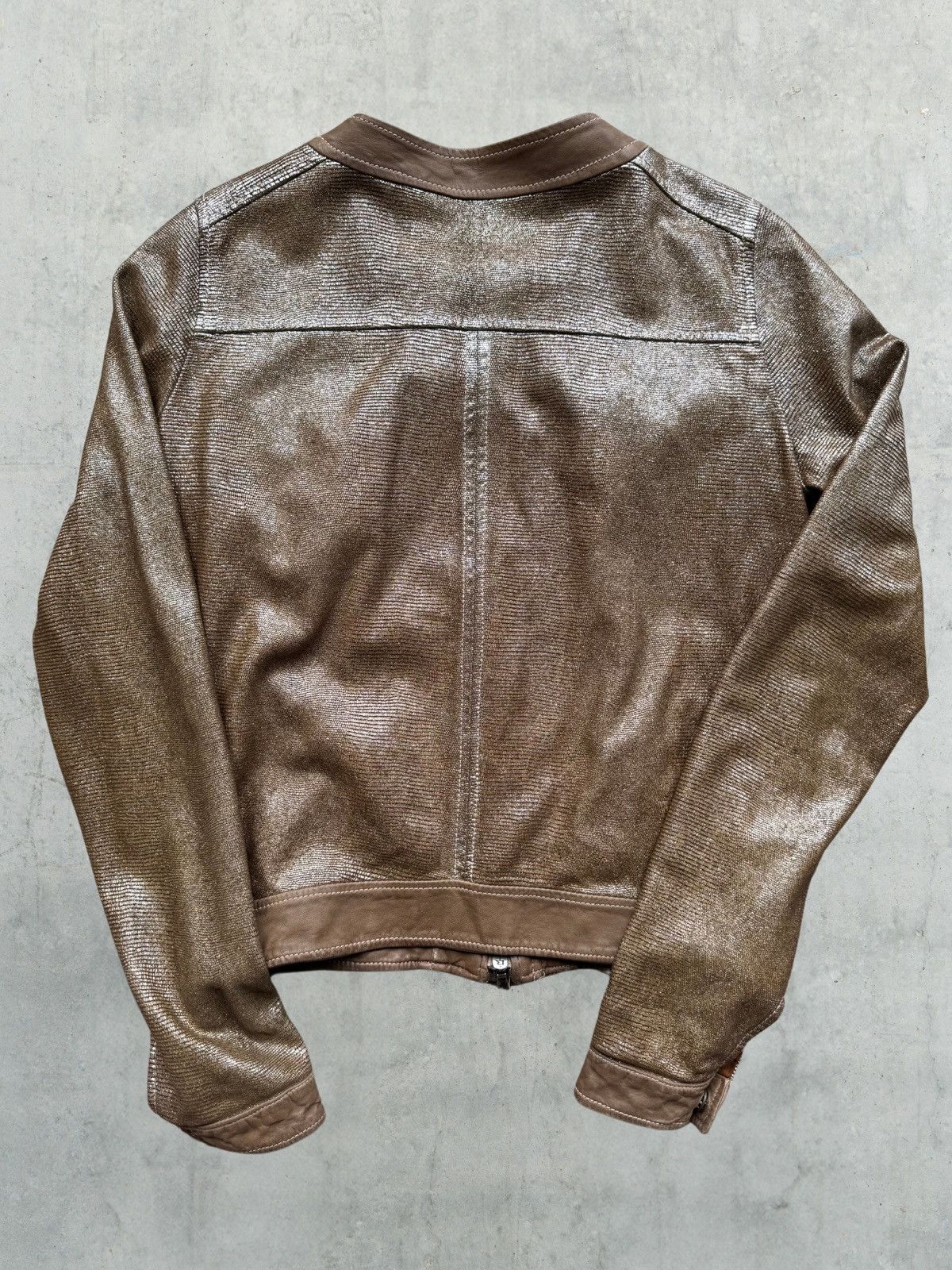 Giorgio Brato Giorgio Brato Leather Biker Jacket Size US M / EU 48-50 / 2 - 2 Thumbnail