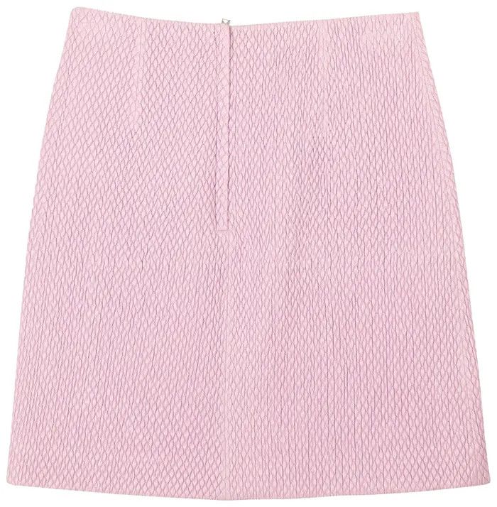 Bottega Veneta o1y0725 Mini Skirt in Lilac Size 26" / US 2 / IT 38 - 2 Thumbnail