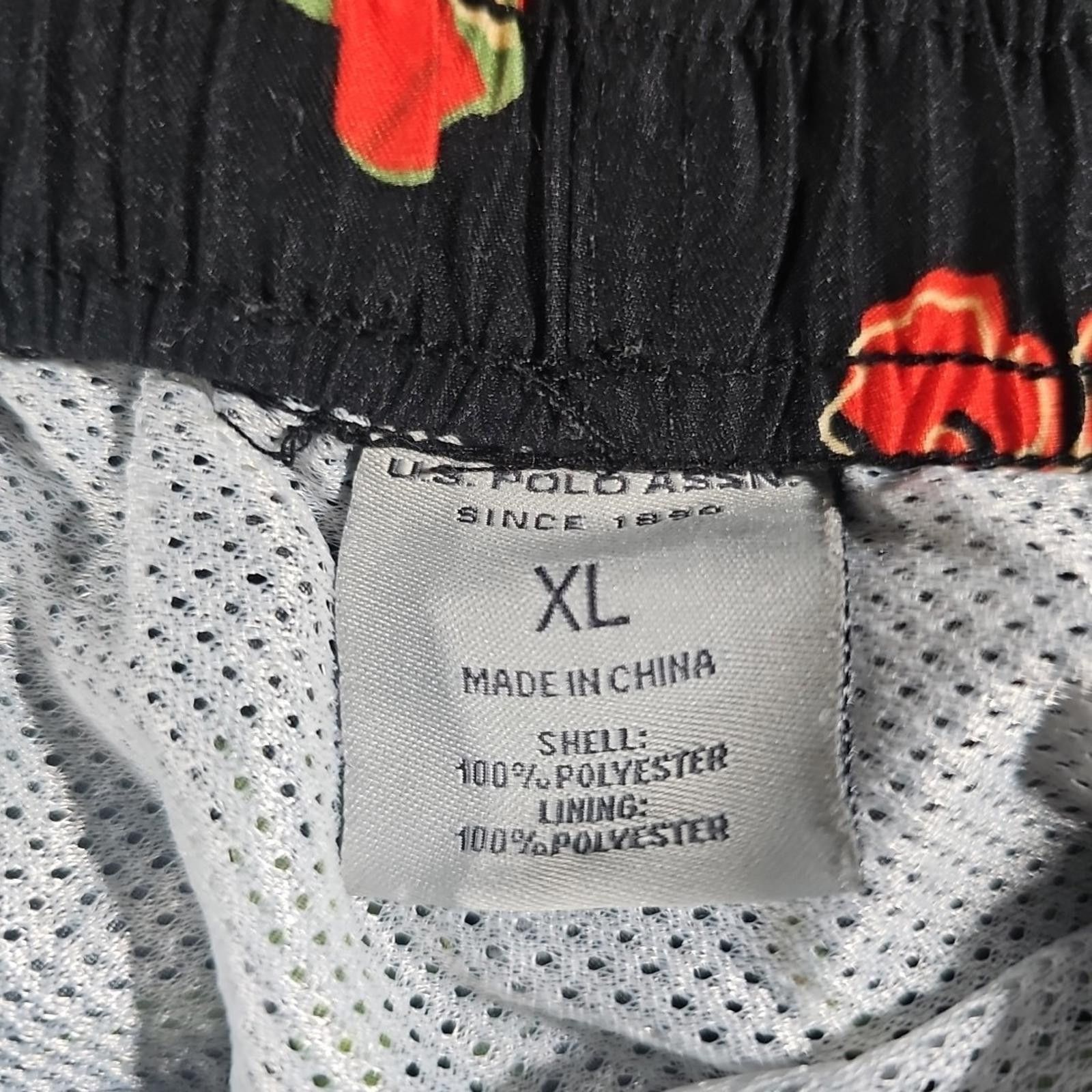 U.S. Polo Assn. Mens U.S POLO ASSN Floral Planes Swim Trunks Board Shorts XL Size US 36 / EU 52 - 5 Thumbnail