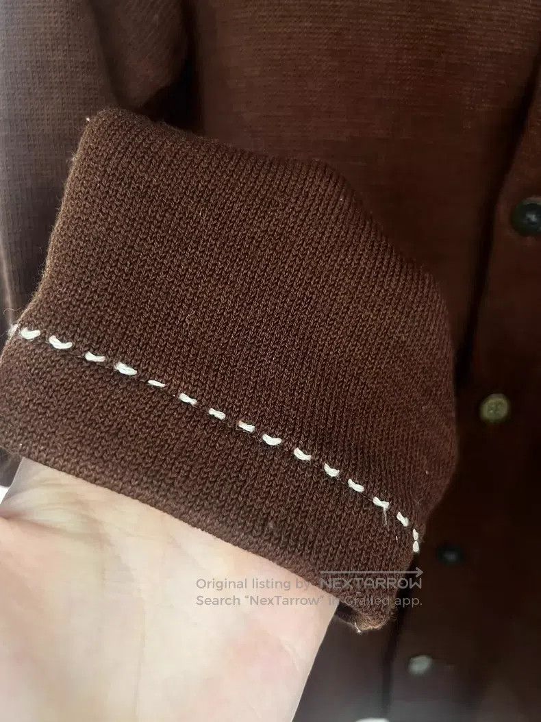 Comme des Garcons Comme des Garcons Brown Outseam Wool Cardigan Size S / US 4 / IT 40 - 7 Thumbnail