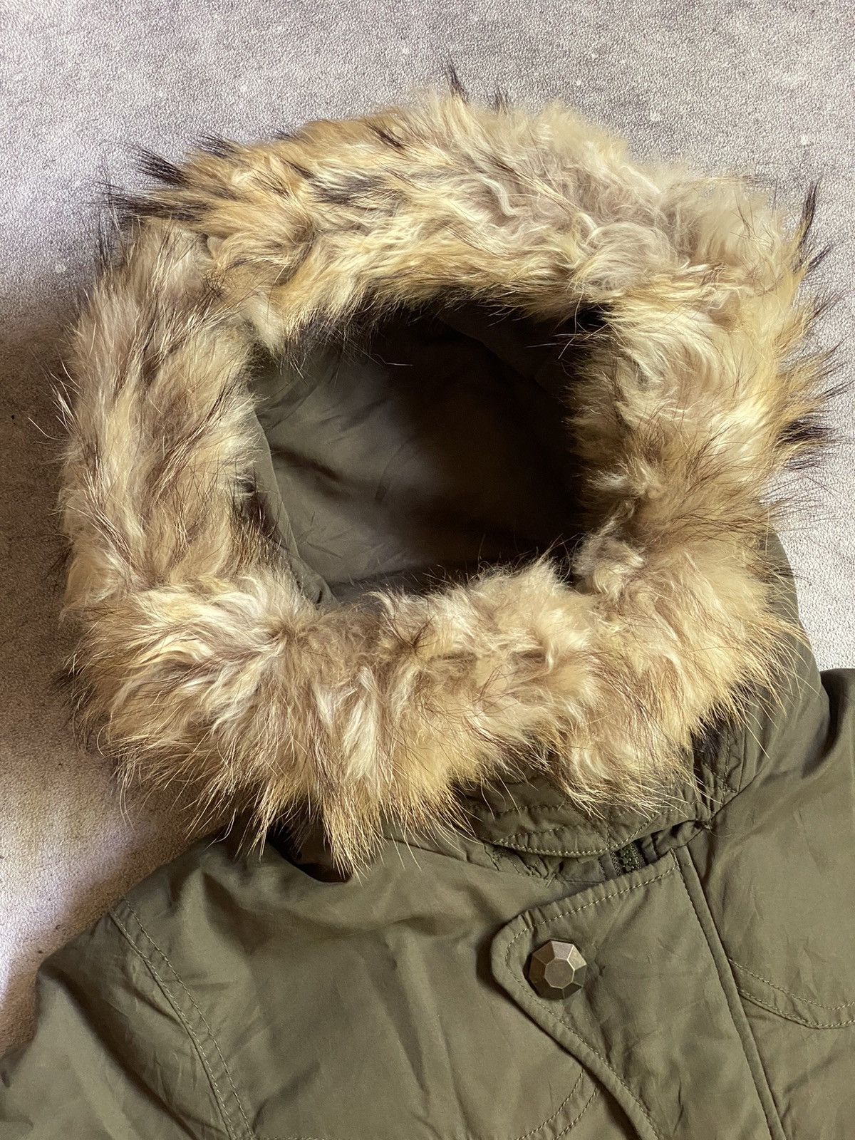 SLY SLY military Fur hoodie Vkei Style Size US M / EU 48-50 / 2 - 4 Thumbnail