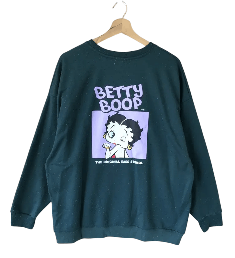 Cartoon Network Strange Heaven X Betty Boop Sweatshirts Size XXL / US 16-18 / IT 52-54 - 2 Thumbnail