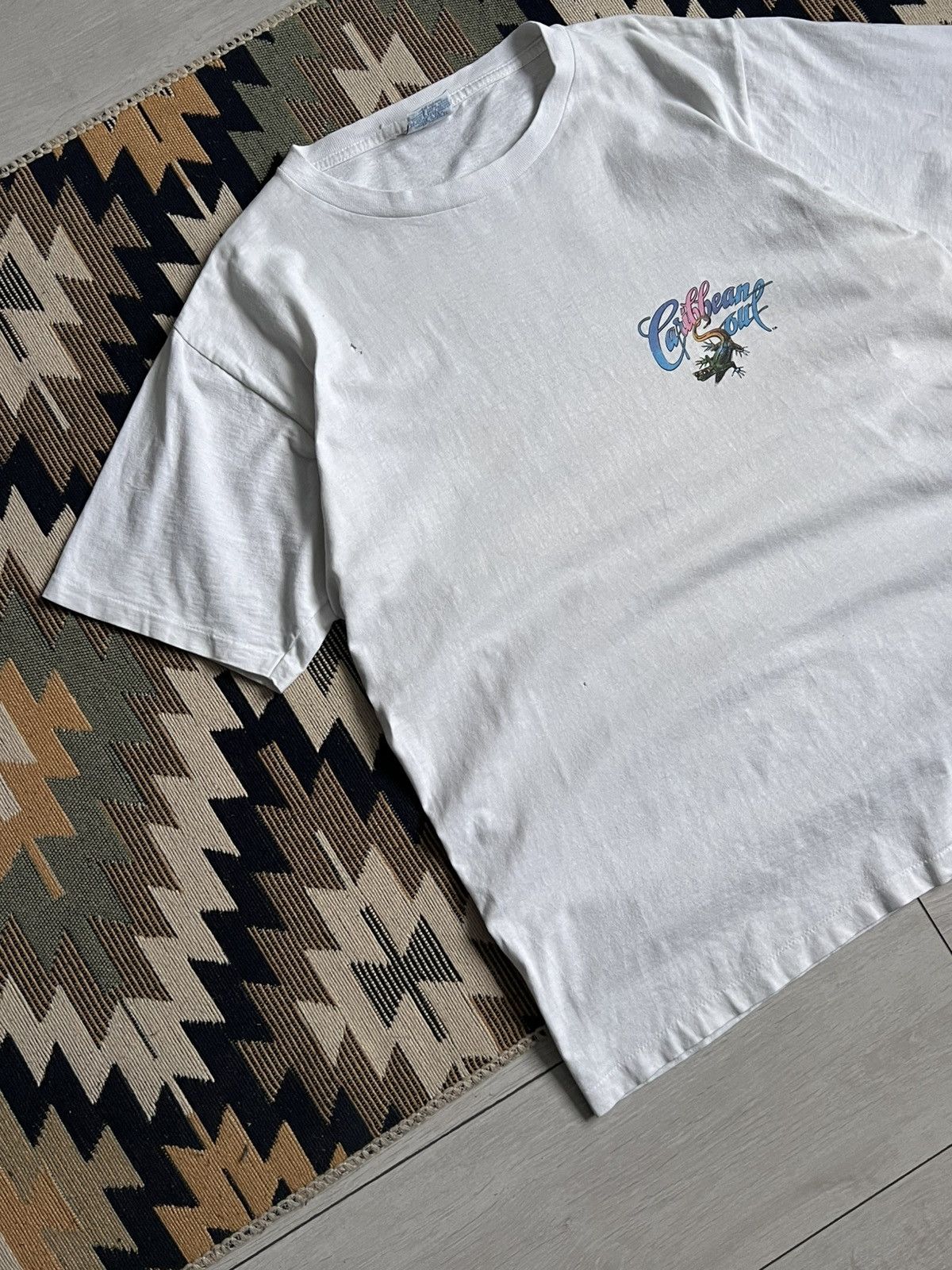 Caribbean × Vintage Vintage 1991 Caribbean Soul Marling Fishing T-shirt Size US XL / EU 56 / 4 - 3 Thumbnail