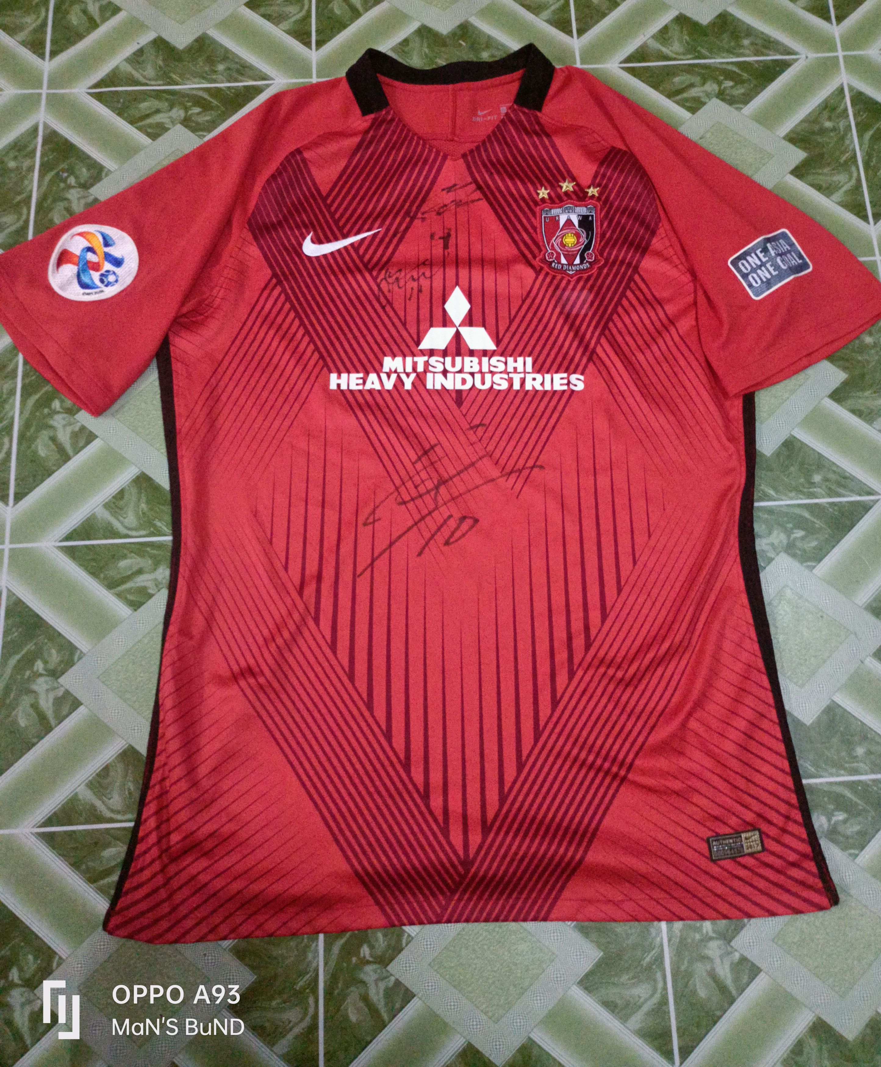 Nike × Vintage 2017 URAWA Red Diamond Home ACL JERSEY soccer Nike Shirt Size US M / EU 48-50 / 2 - 18 Thumbnail
