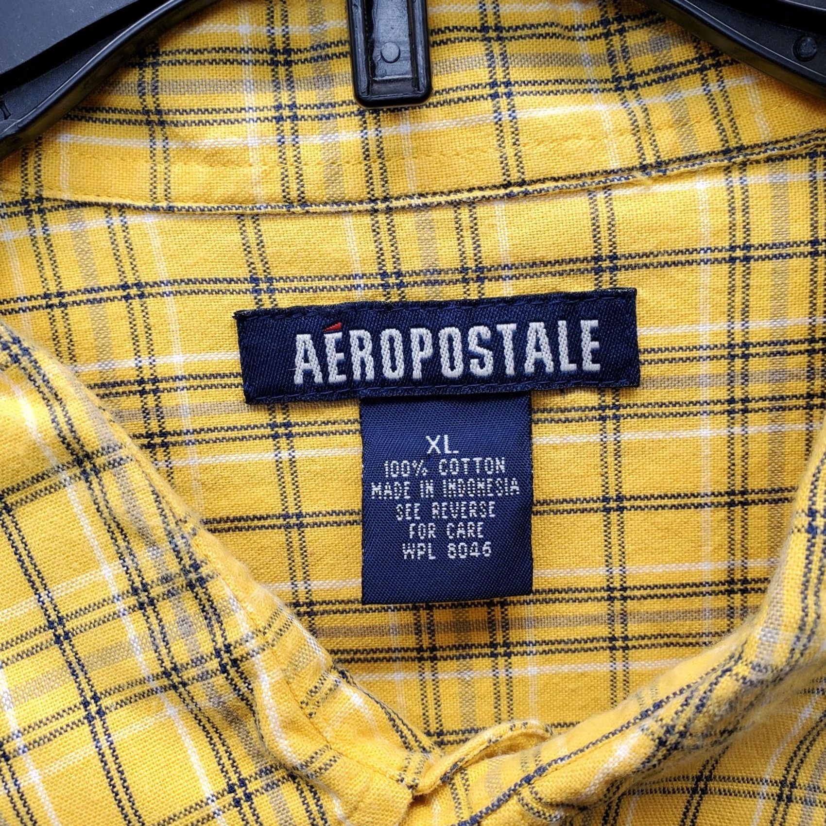 Aeropostale Aeropostale Shirt Men XL Multicolor Plaid Casual Short Sleeve Collared Button Up Size US XL / EU 56 / 4 - 5 Thumbnail