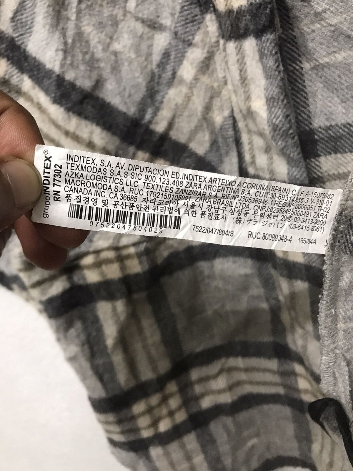 Zara Flanel