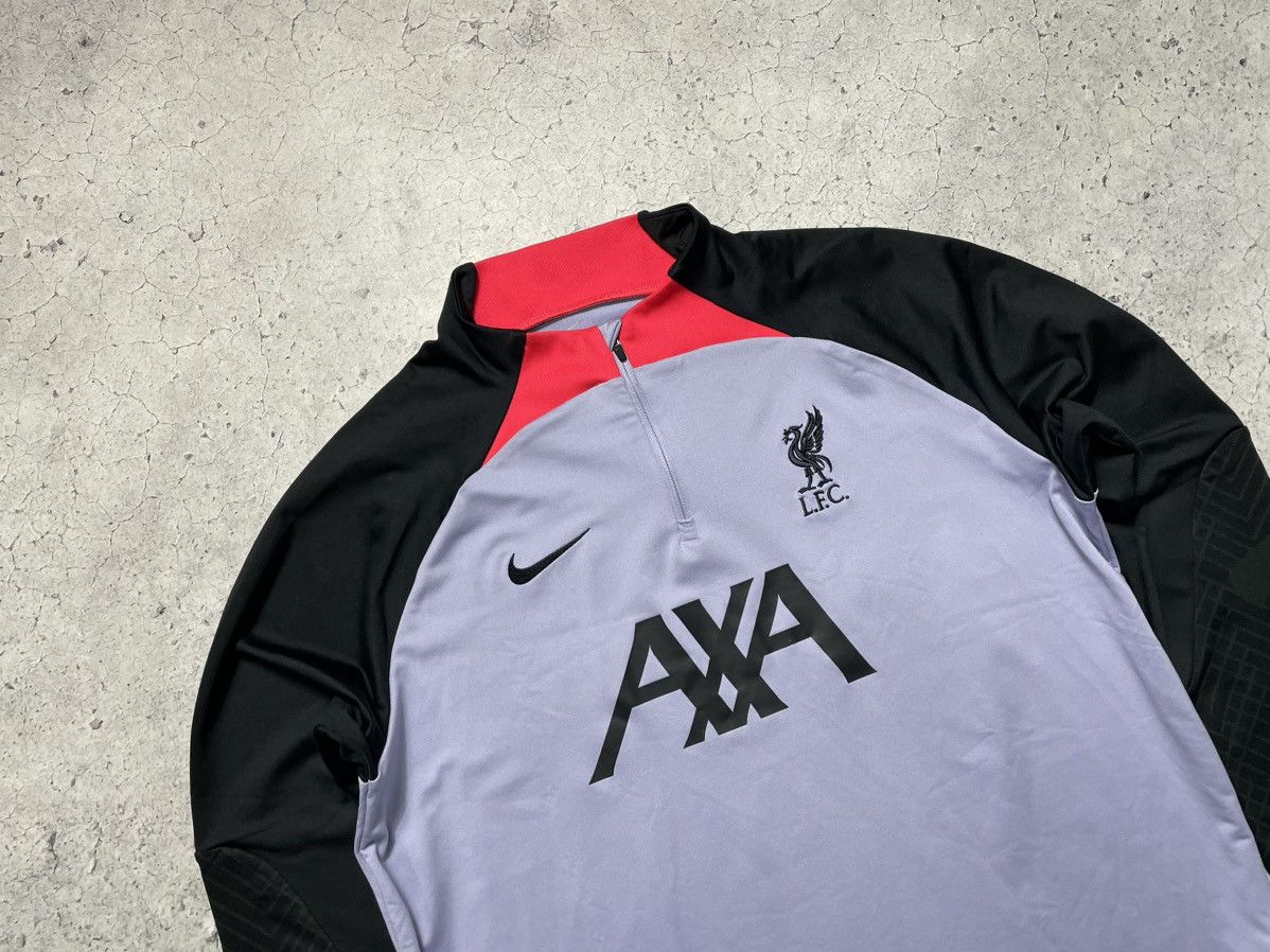 Nike Nike Dri-Fit FC Liverpool Training Jacket 1/4 Zip Track Top Size US XL / EU 56 / 4 - 5 Thumbnail