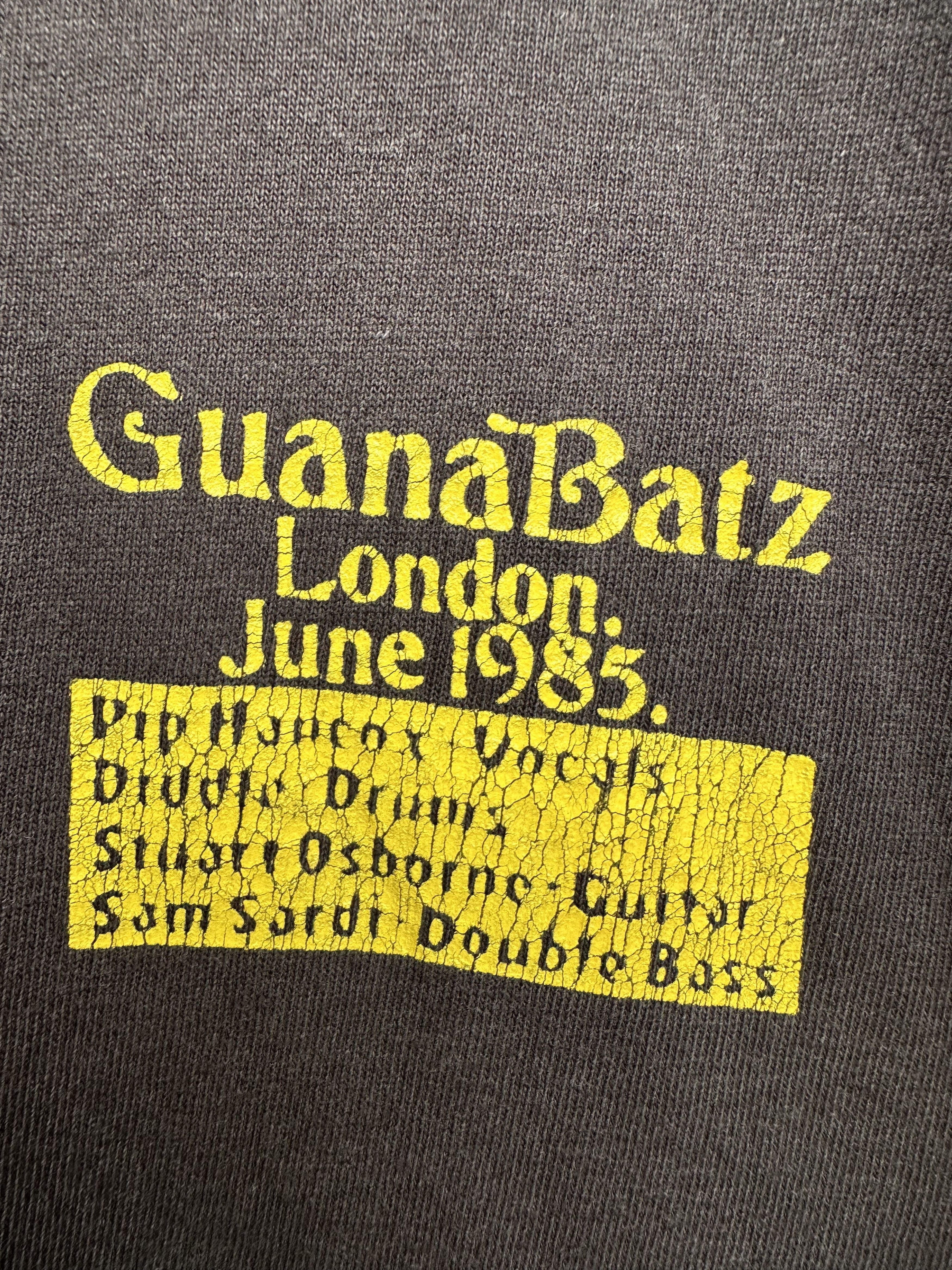 Band Tees Vintage GuanaBatz Psychobilly London June 1985 Distressed T Size US S / EU 44-46 / 1 - 11 Thumbnail
