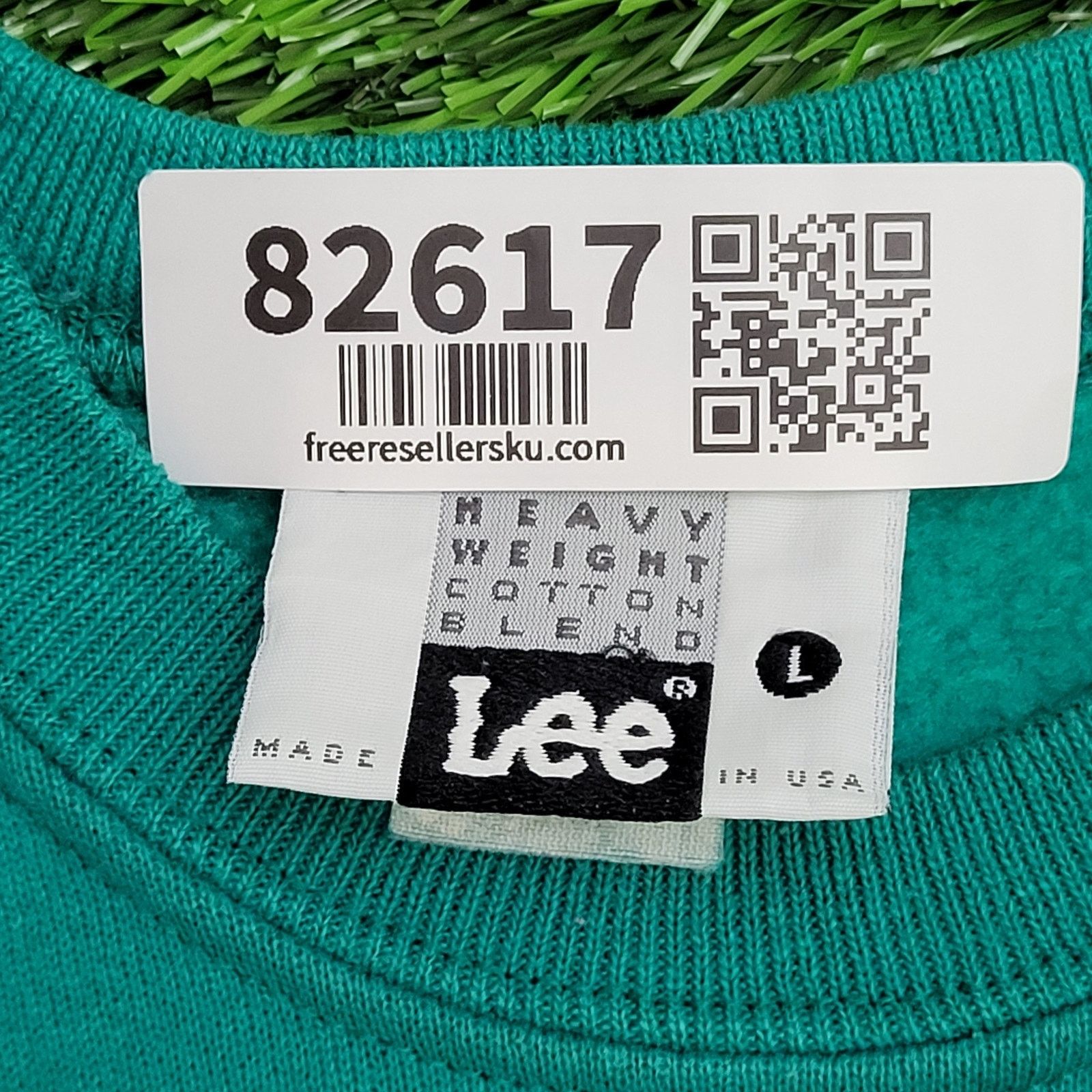 Lee Vintage 80s Vancouver Sweatshirt Womens M/L 19x24 Crop USA Size L / US 10 / IT 46 - 8 Thumbnail