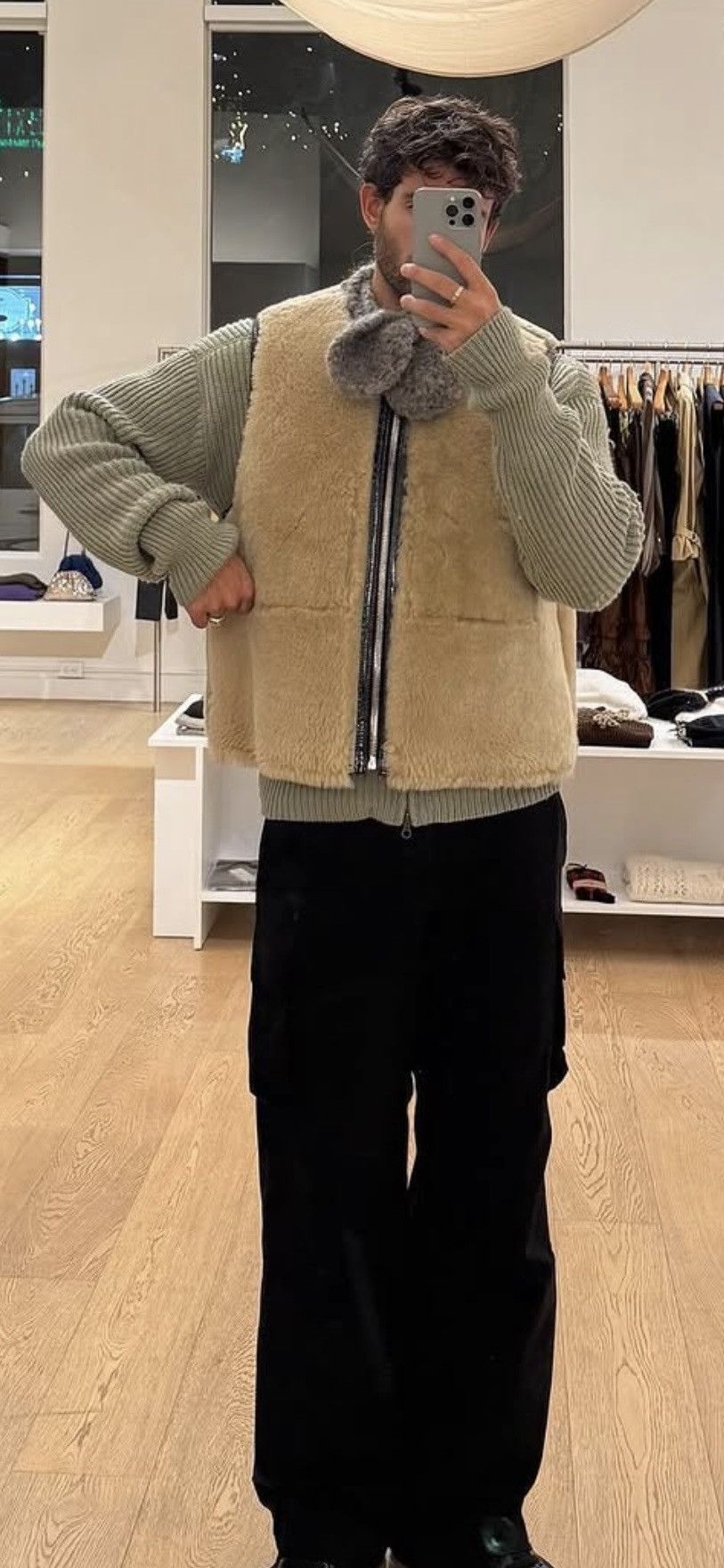 Our Legacy REVERSIBLE SHEARLING VEST Size US S / EU 44-46 / 1 - 8 Thumbnail