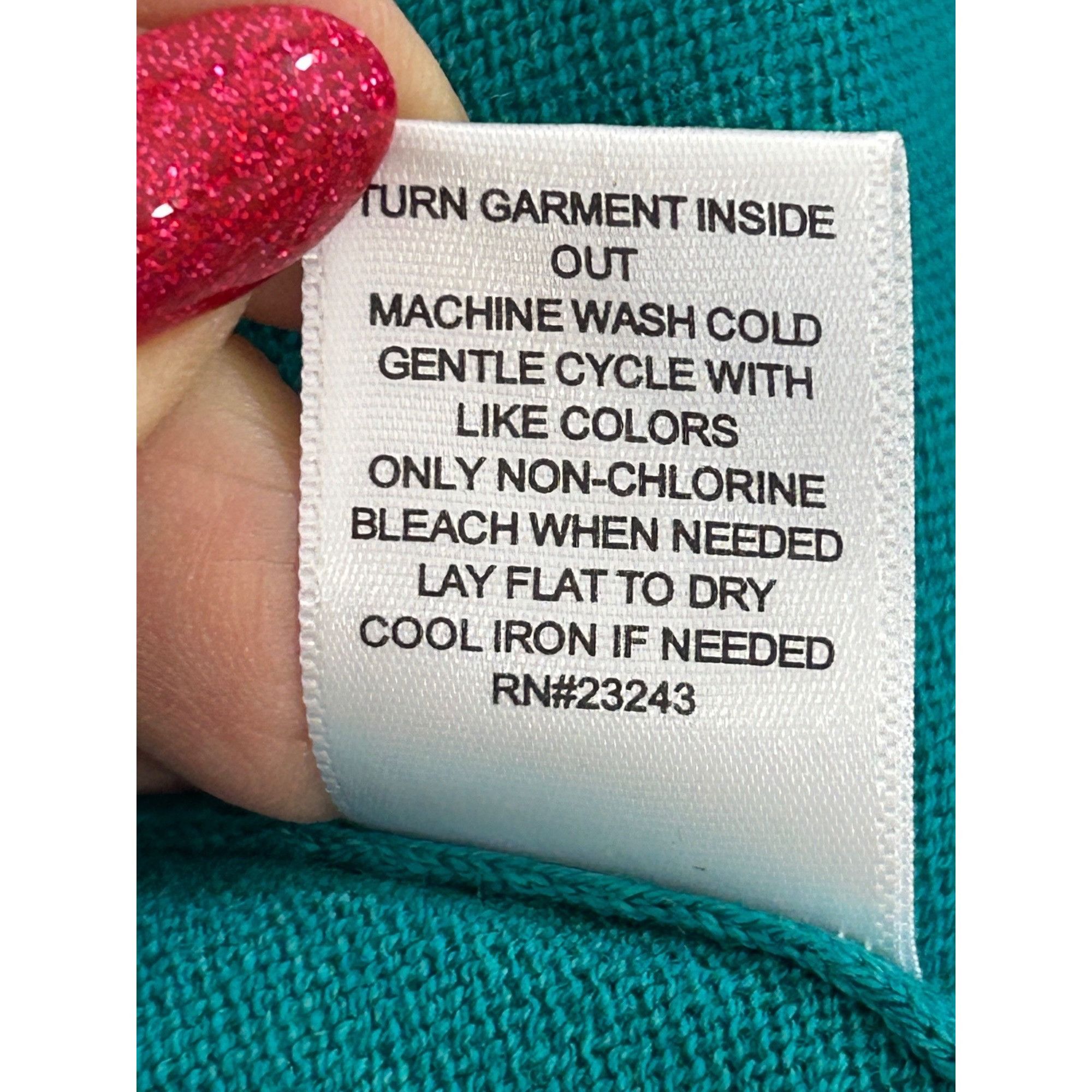 Other NY & Co 7th Avenue Teal Green Cardigan XS Petite Button Up Size XS / US 0-2 / IT 36-38 - 10 Thumbnail