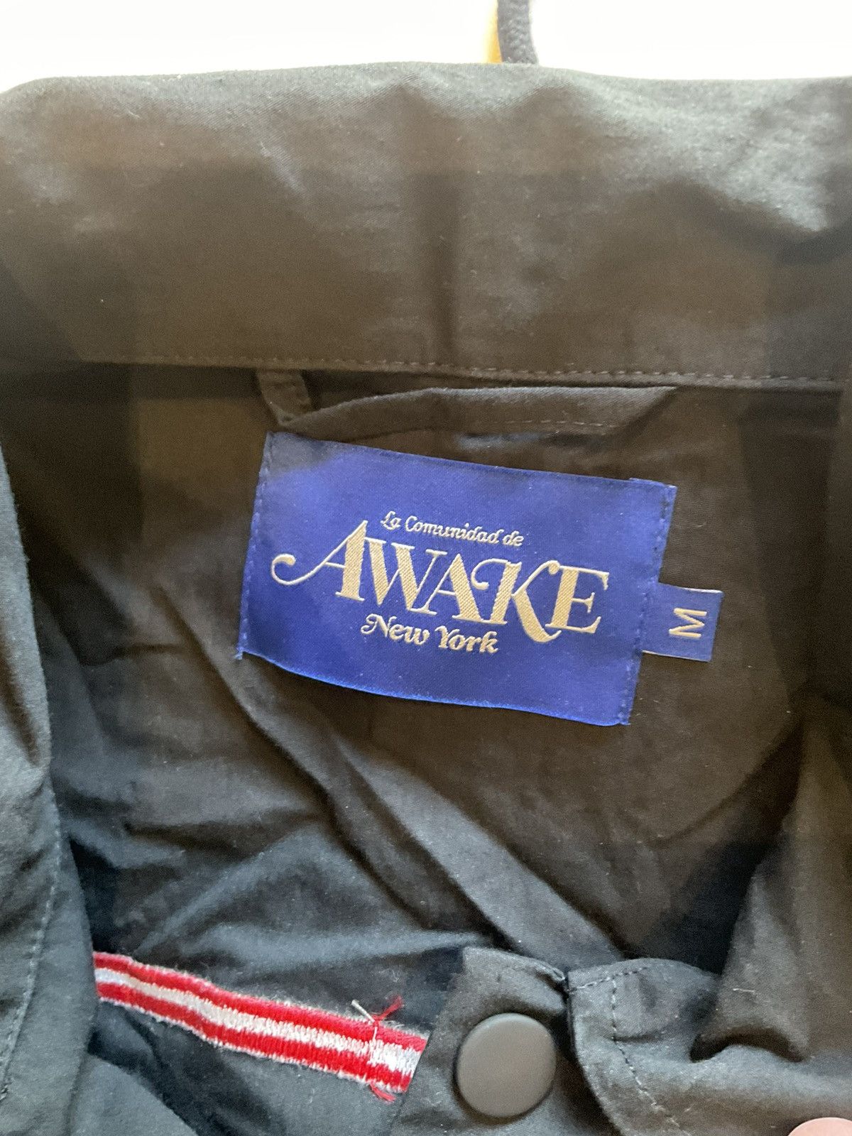 Awake NY Awake NY King Logo Twill Coaches Jacket black Size US M / EU 48-50 / 2 - 3 Thumbnail