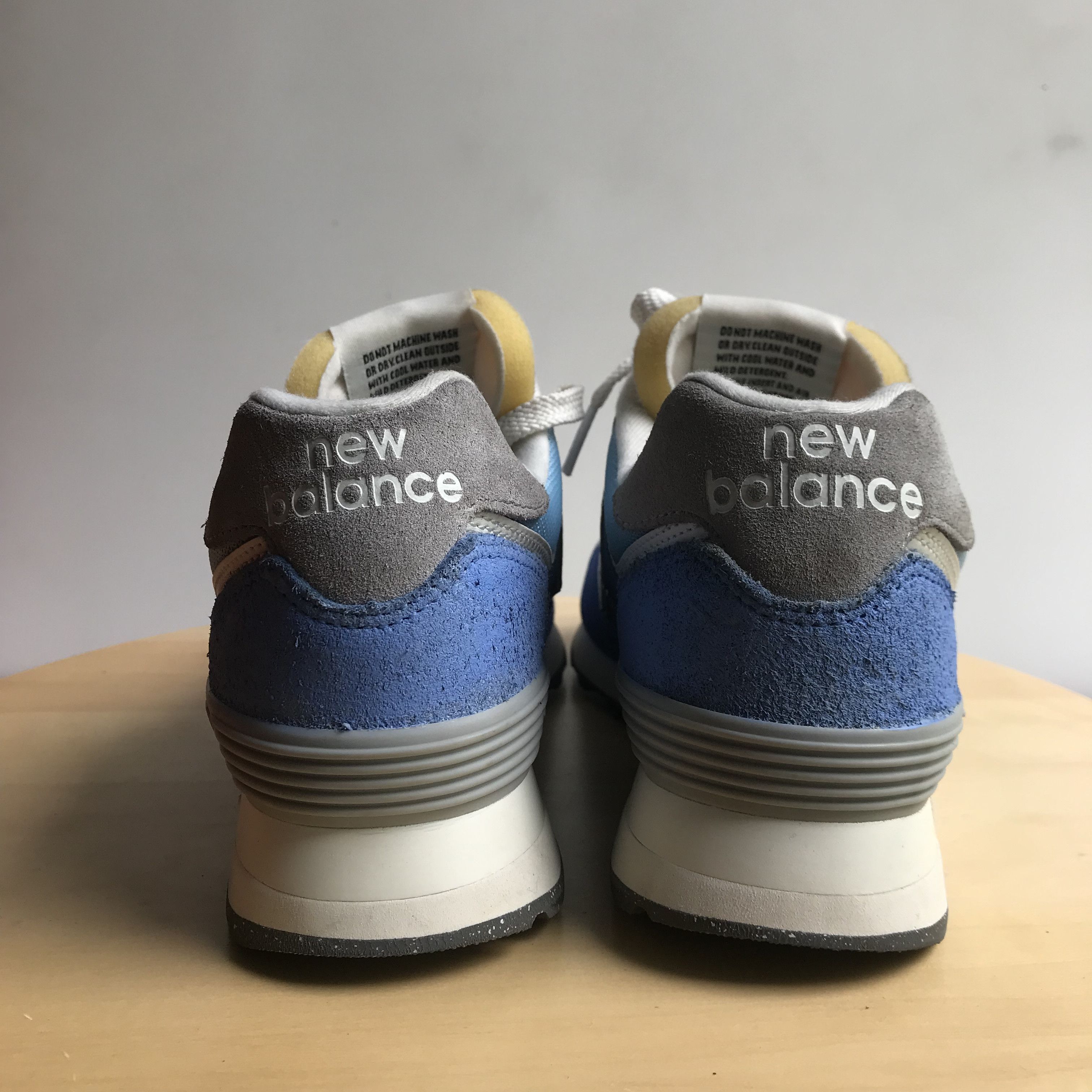 Hypebeast × New Balance New Balance 574 Blue Laguna Sea Salt U574RCA U RCA sneakers Size US 5.5 / EU 38 - 4 Thumbnail