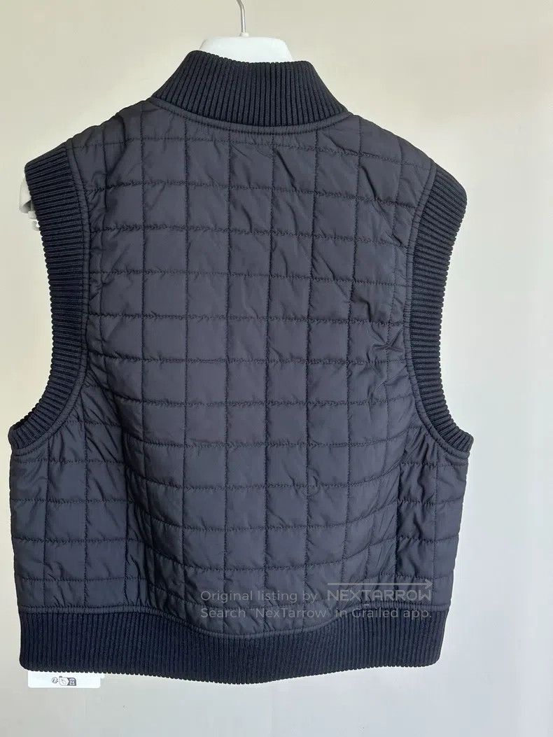 Hermes Hermes 25 New blue-black sleeveless pilot jacket Size XXS / US 00 / IT 34 - 4 Thumbnail