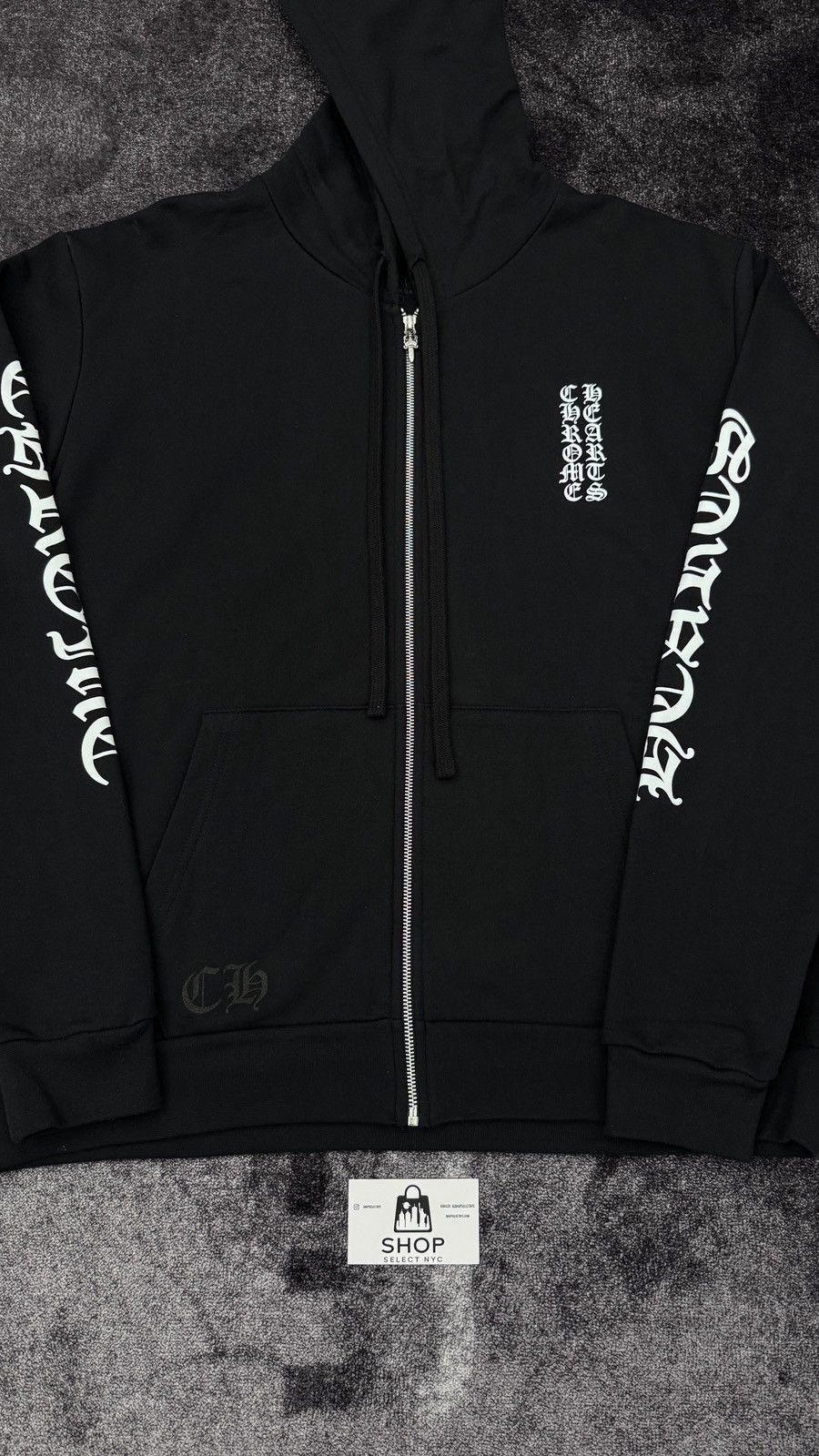 Chrome Hearts BRAND NEW CHROME HEARTS VERTICAL LOGO ZIP Size US XS / EU 42 / 0 - 2 Thumbnail