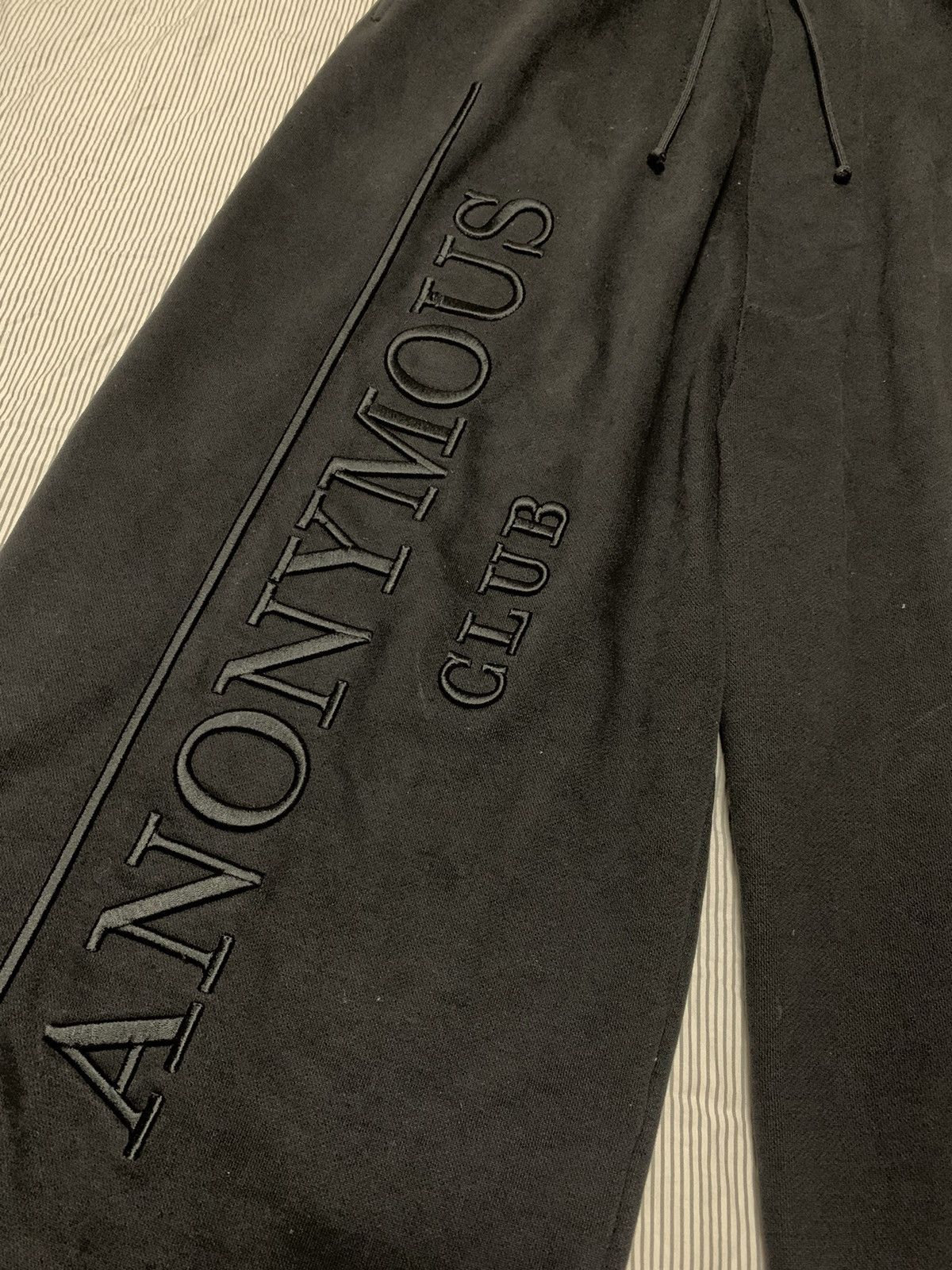 Anonymous Club × Hood By Air Anonymous Club By Shayne Oliver Black Sweatpants Size US 30 / EU 46 - 3 Thumbnail