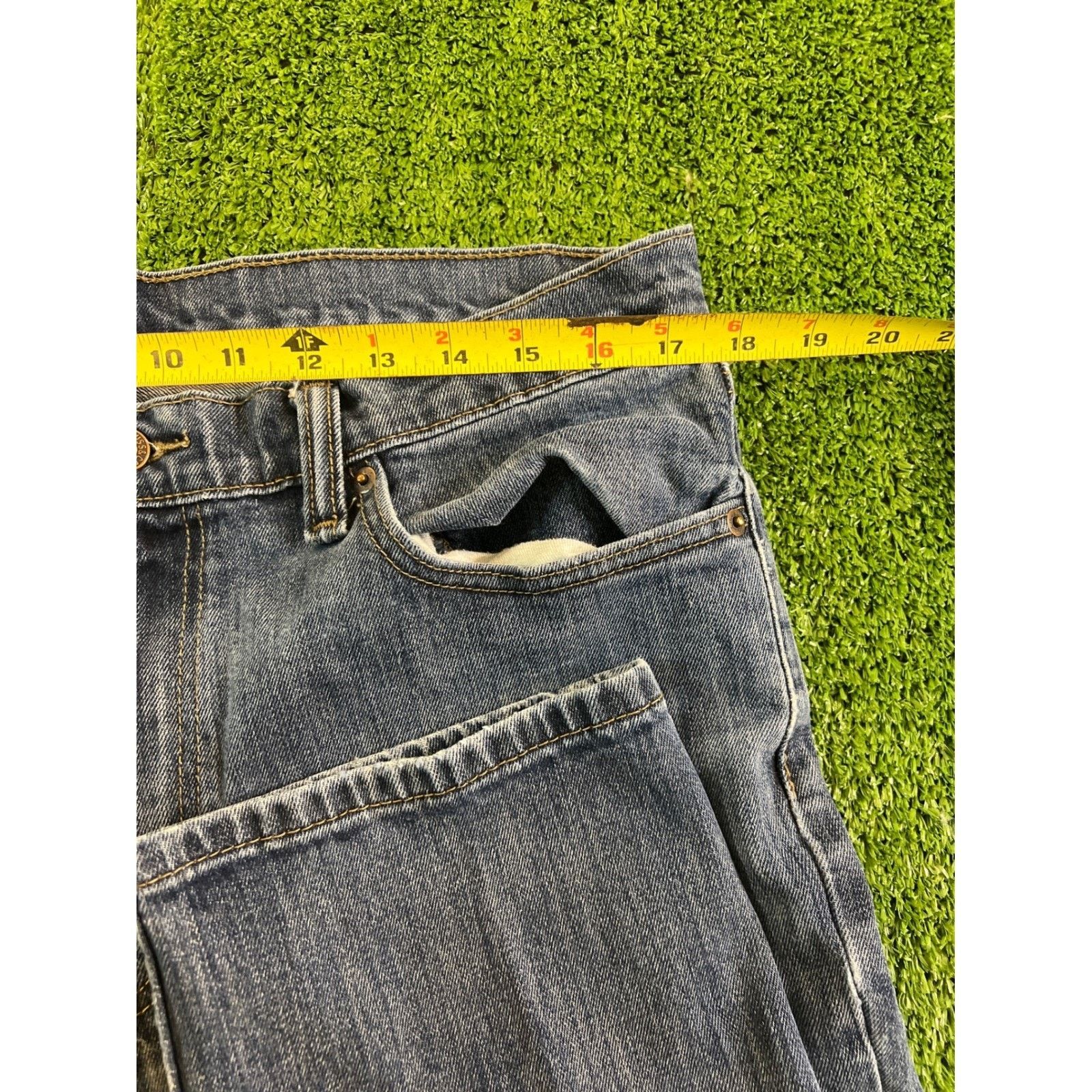Levi's Levis 511 Straight Fit Jeans Mens 36x30 Blue Medium Wash Size US 36 / EU 52 - 4 Thumbnail