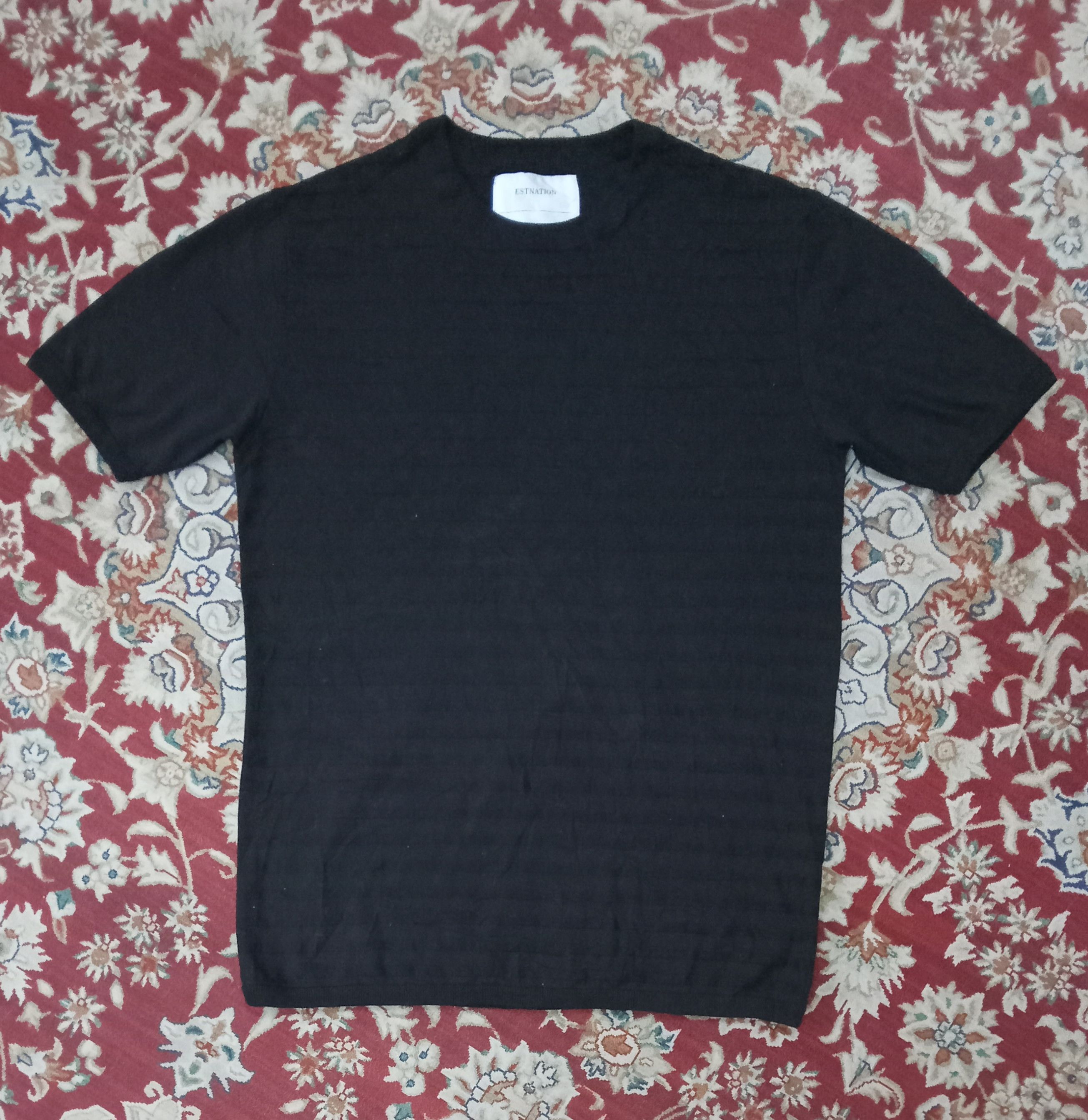 Japanese Brand Estnation Stripe Rare Design T Shirt Size US M / EU 48-50 / 2 - 1 Thumbnail