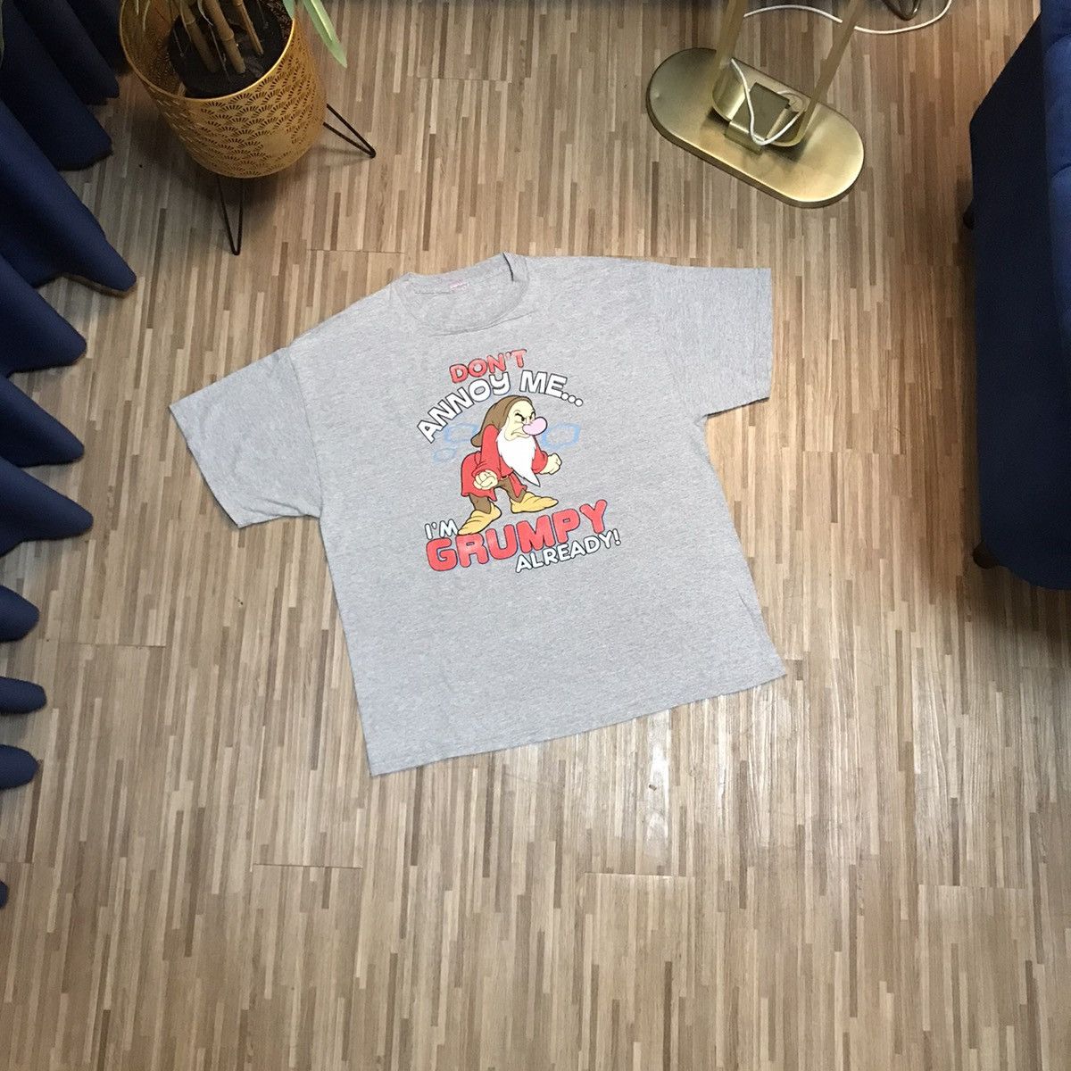 Cartoon Network × Disney × Vintage DISNEY GRUMPY CARTOON DONT ANNOY ME 2000s RARE TEE Size US XL / EU 56 / 4 - 1 Thumbnail