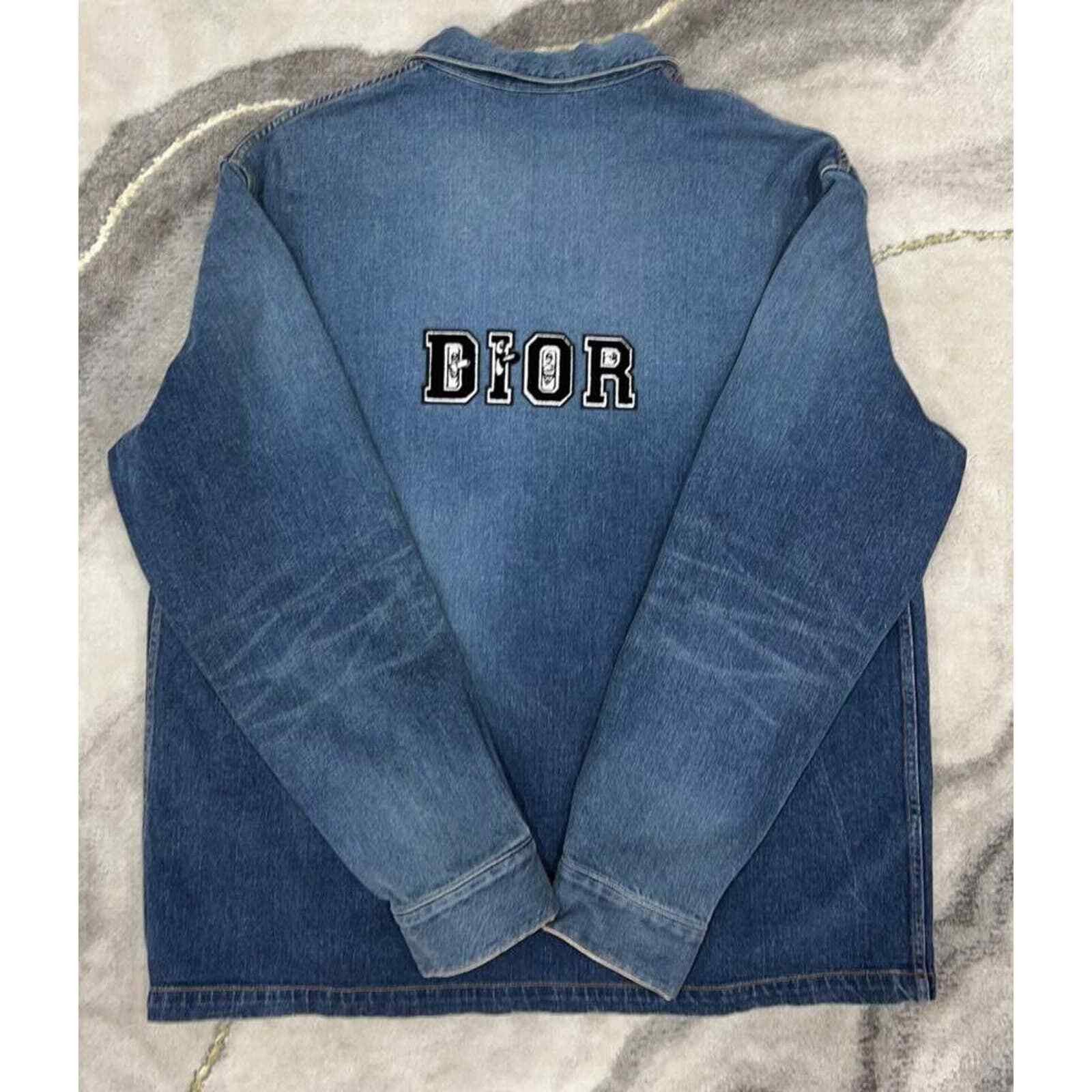 Dior Dior and Kenny Overshirt Shirt Jacket Long Sleeve 54 Size US L / EU 52-54 / 3 - 12 Thumbnail