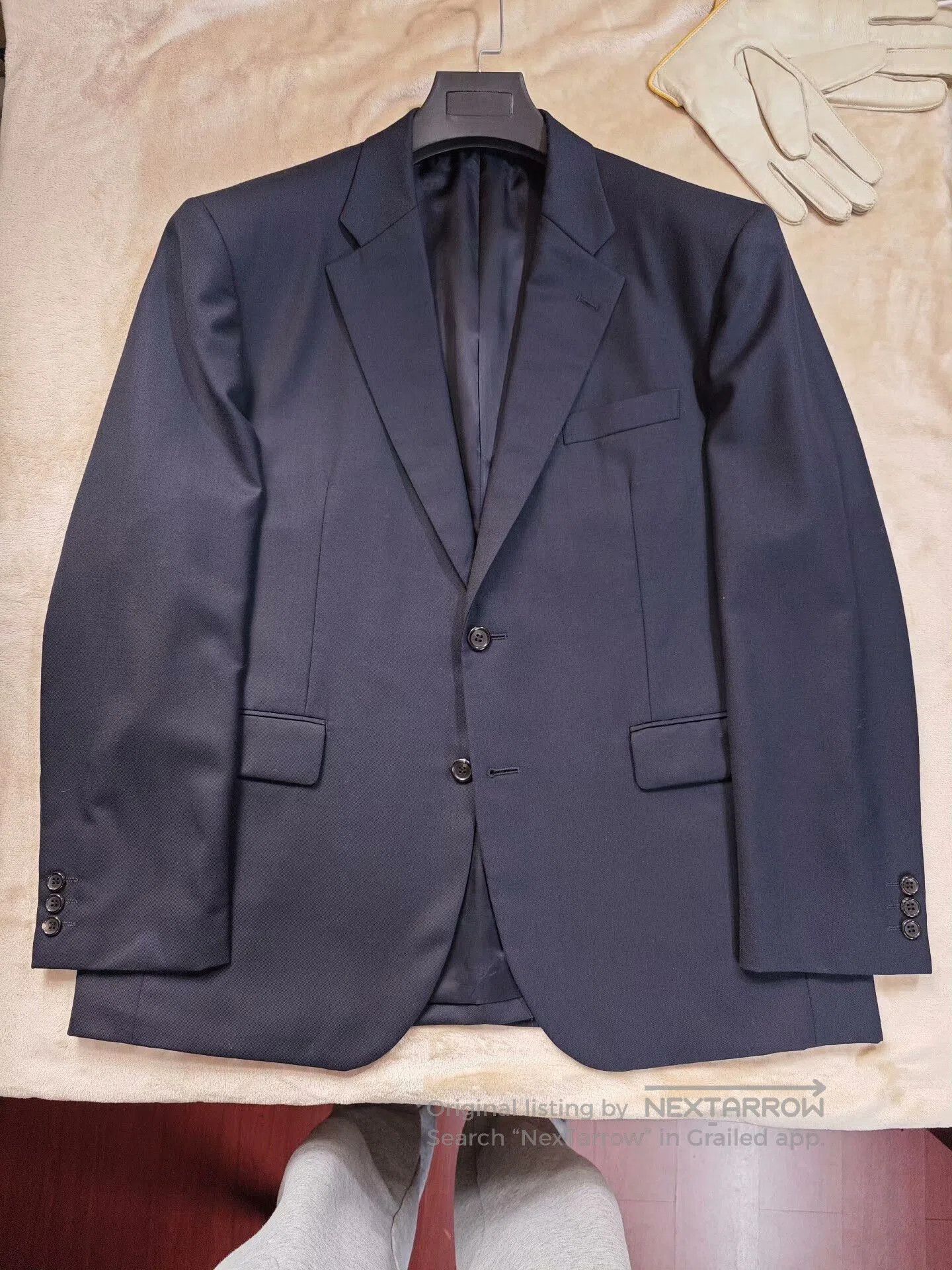 Harrington Custom Harrisons Wool Suit Jacket. Size US XXL / EU 58 / 5 - 6 Thumbnail
