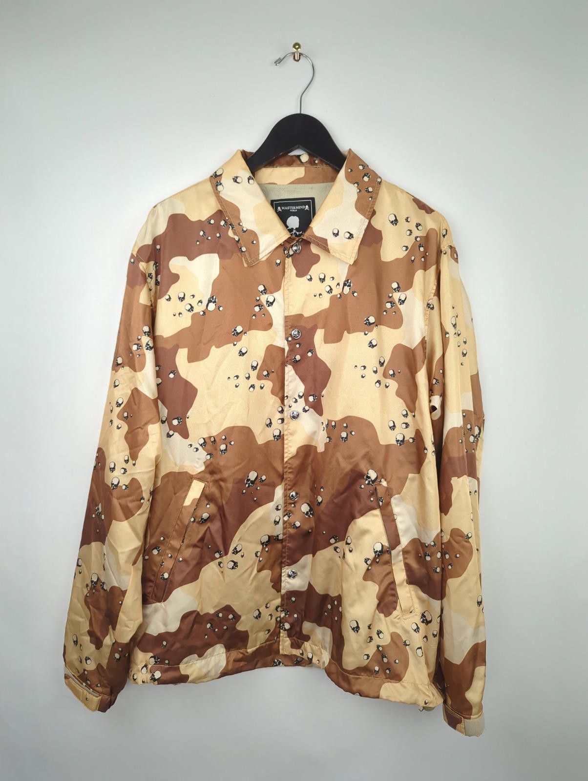 Mastermind Japan RARE MASTERMIND JAPAN Sz L Coach's Jacket Skull Flag Patch Size US L / EU 52-54 / 3 - 2 Thumbnail
