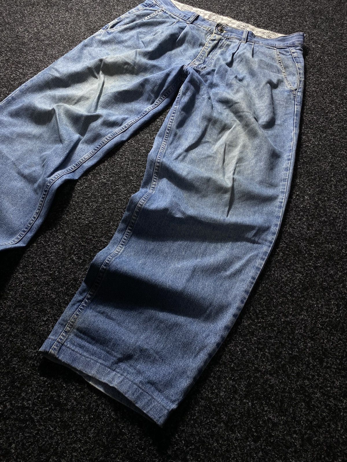Hugo Boss × If Six Was Nine × Vintage Vintage 90s Y2K Hugo Boss Industry Jeans baggy pants Size US 38 / EU 54 - 3 Thumbnail