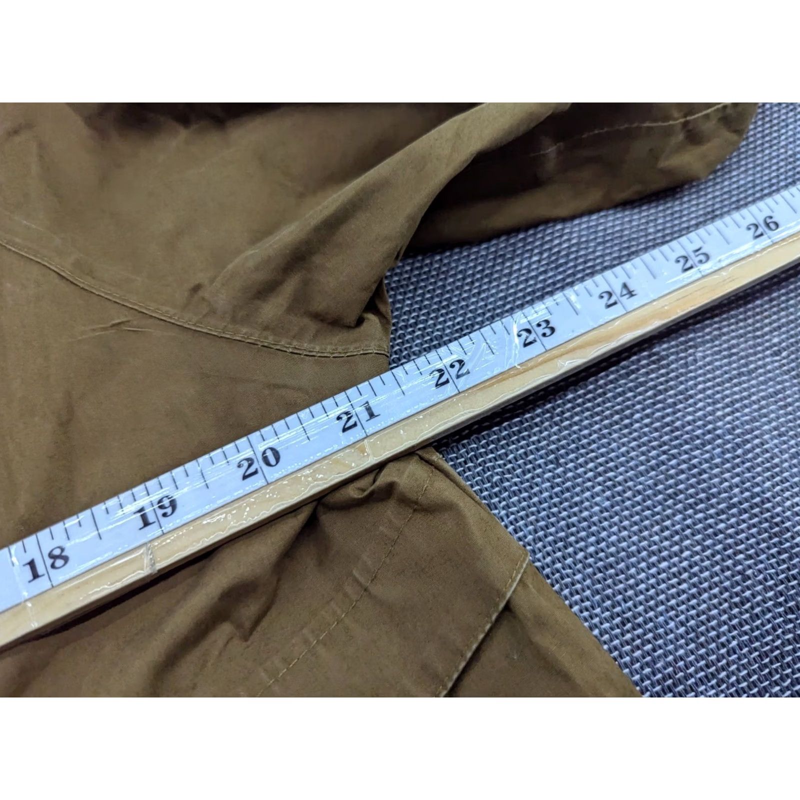 Vintage Gudrun Sjoden Womens Anorak Jacket Beige Large Parka Hooded Taped Seams Jacket Shirt Womens Parka Hooded Seams Beige L Size L / US 10 / IT 46 - 5 Thumbnail